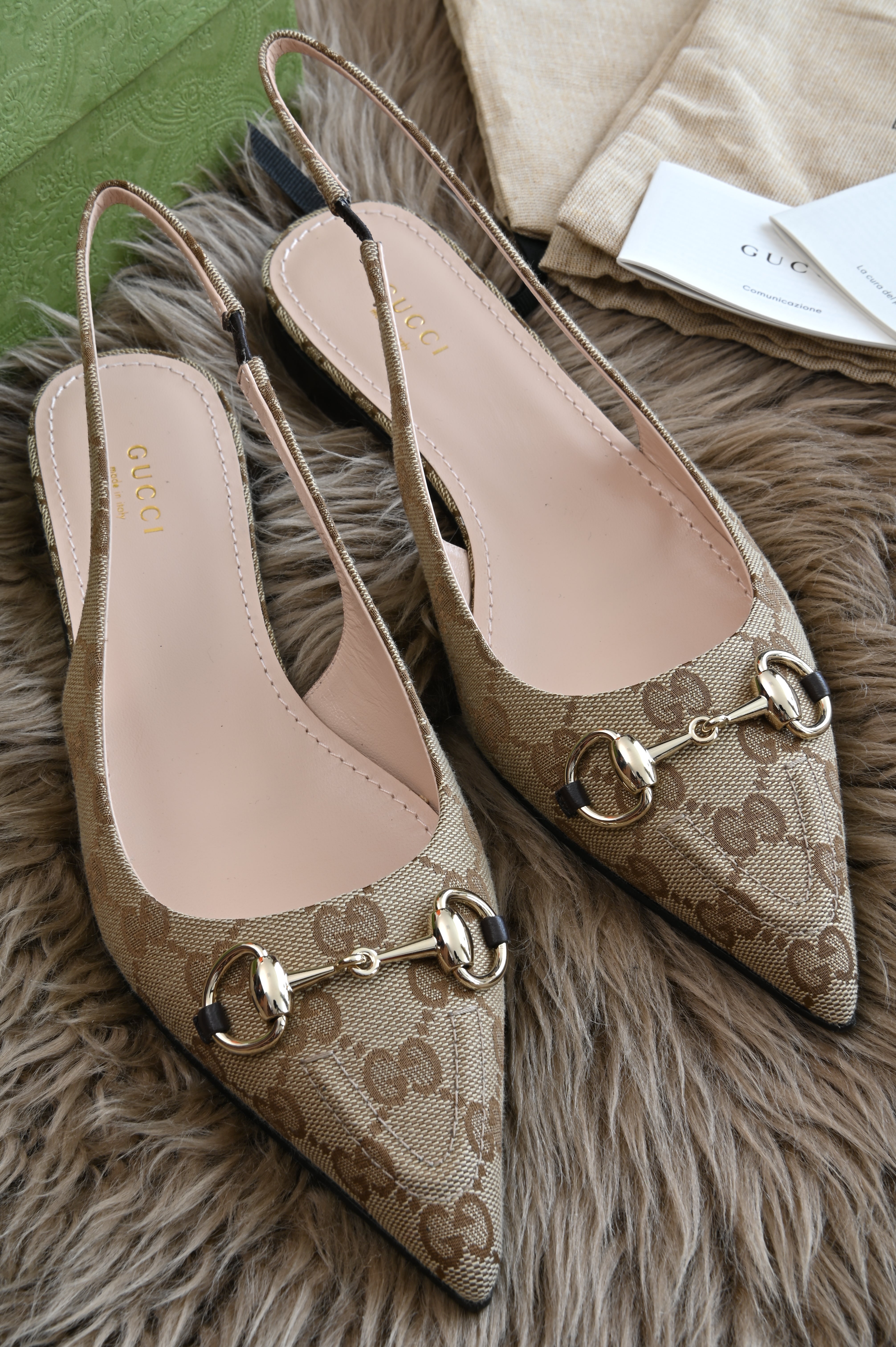 Gucci GG monogram Slingback