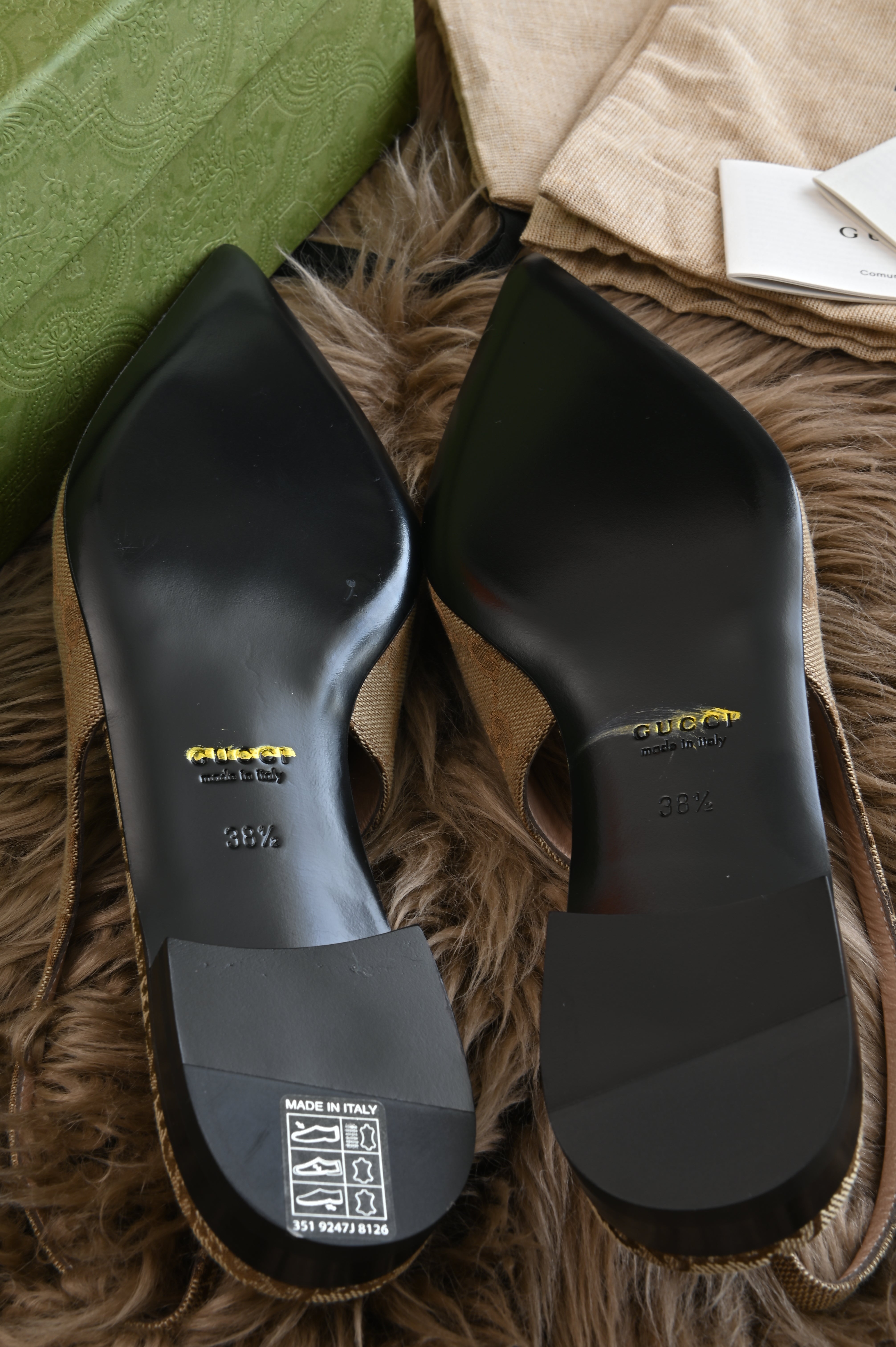 Gucci GG monogram Slingback