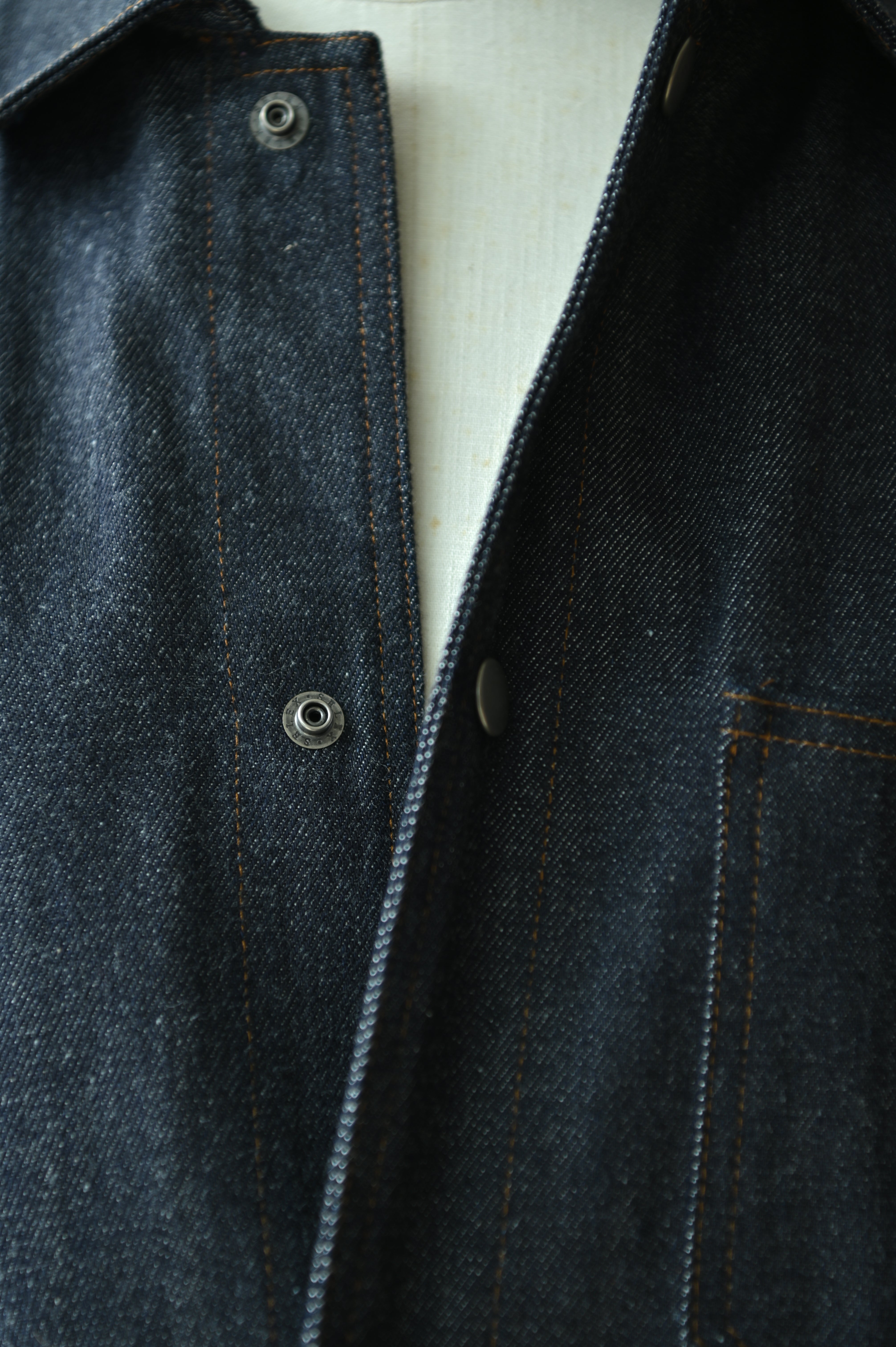 A.P.C Denim Jacket open