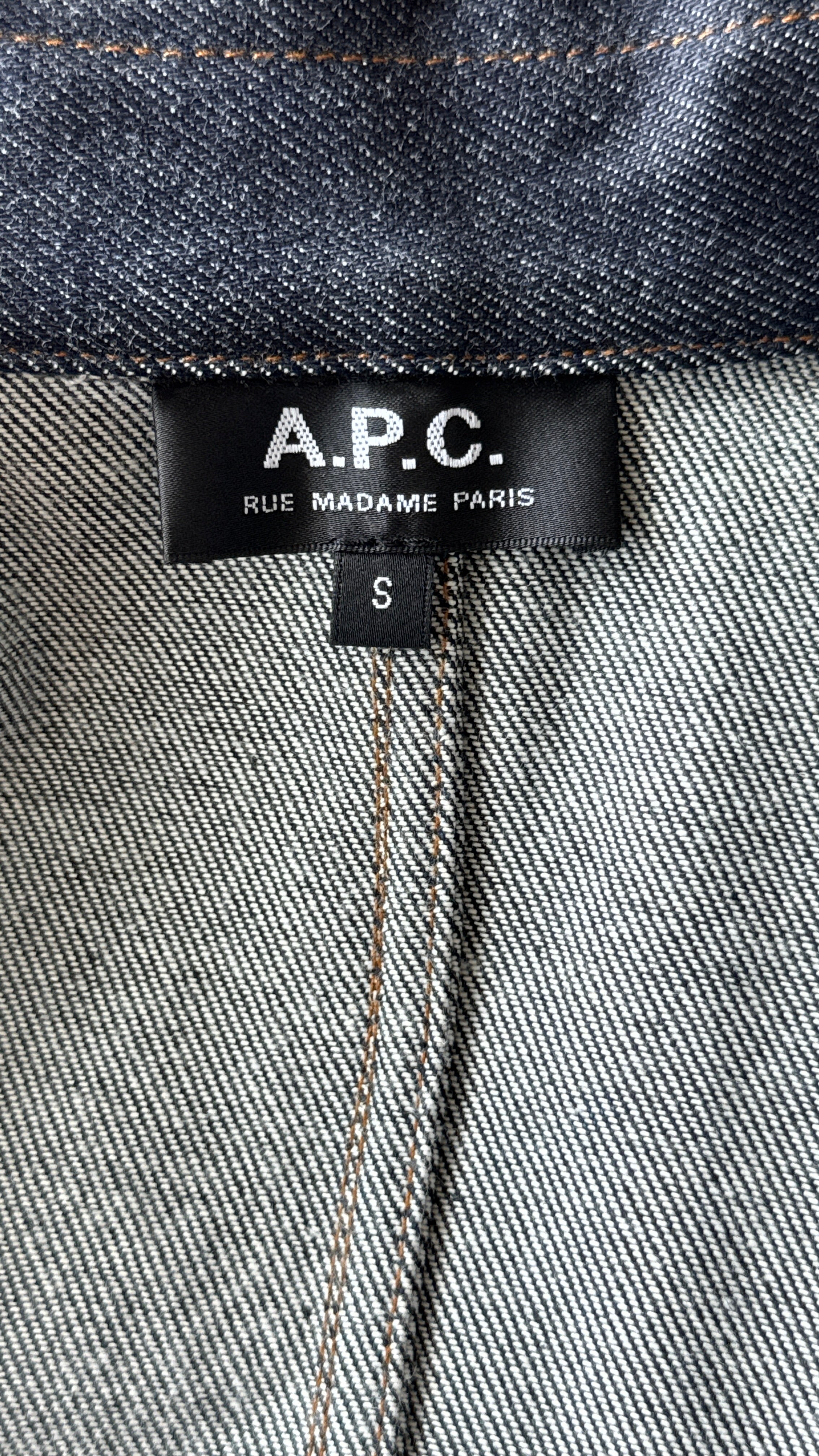 A.P.C Denim Jacket size