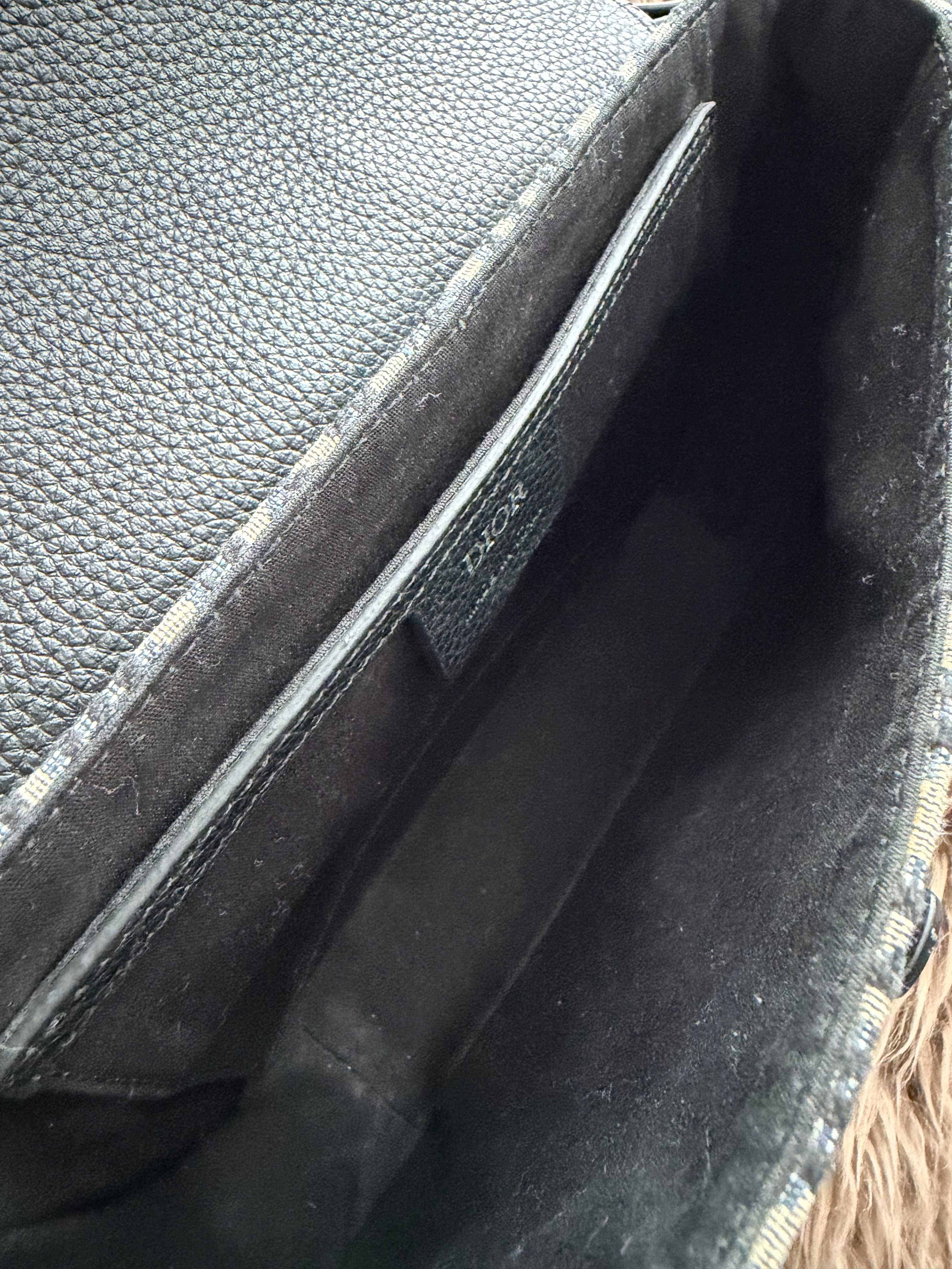 Dior Small Saddle Messenger Bag with Flap