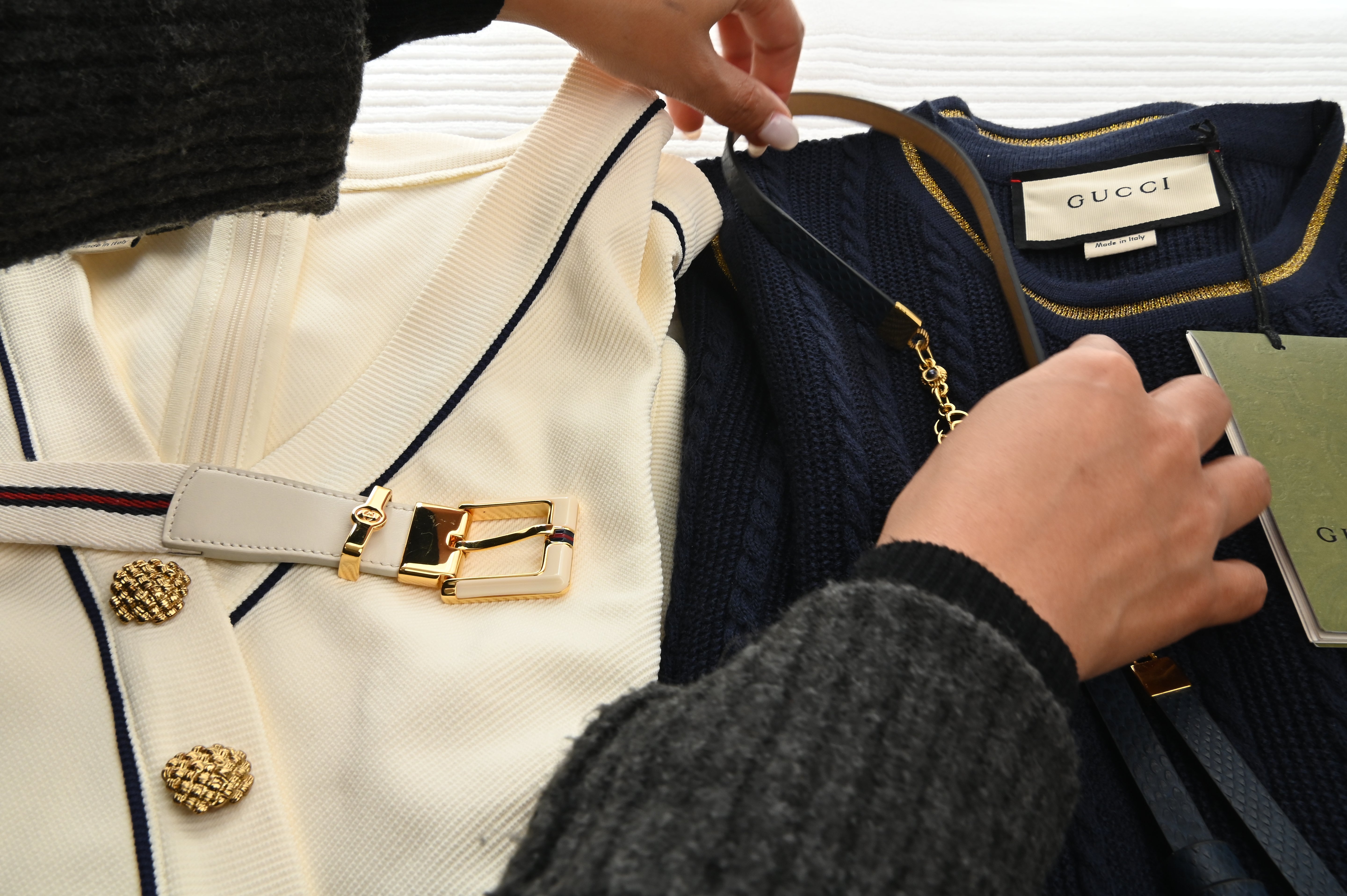 Authenticating Gucci apparels