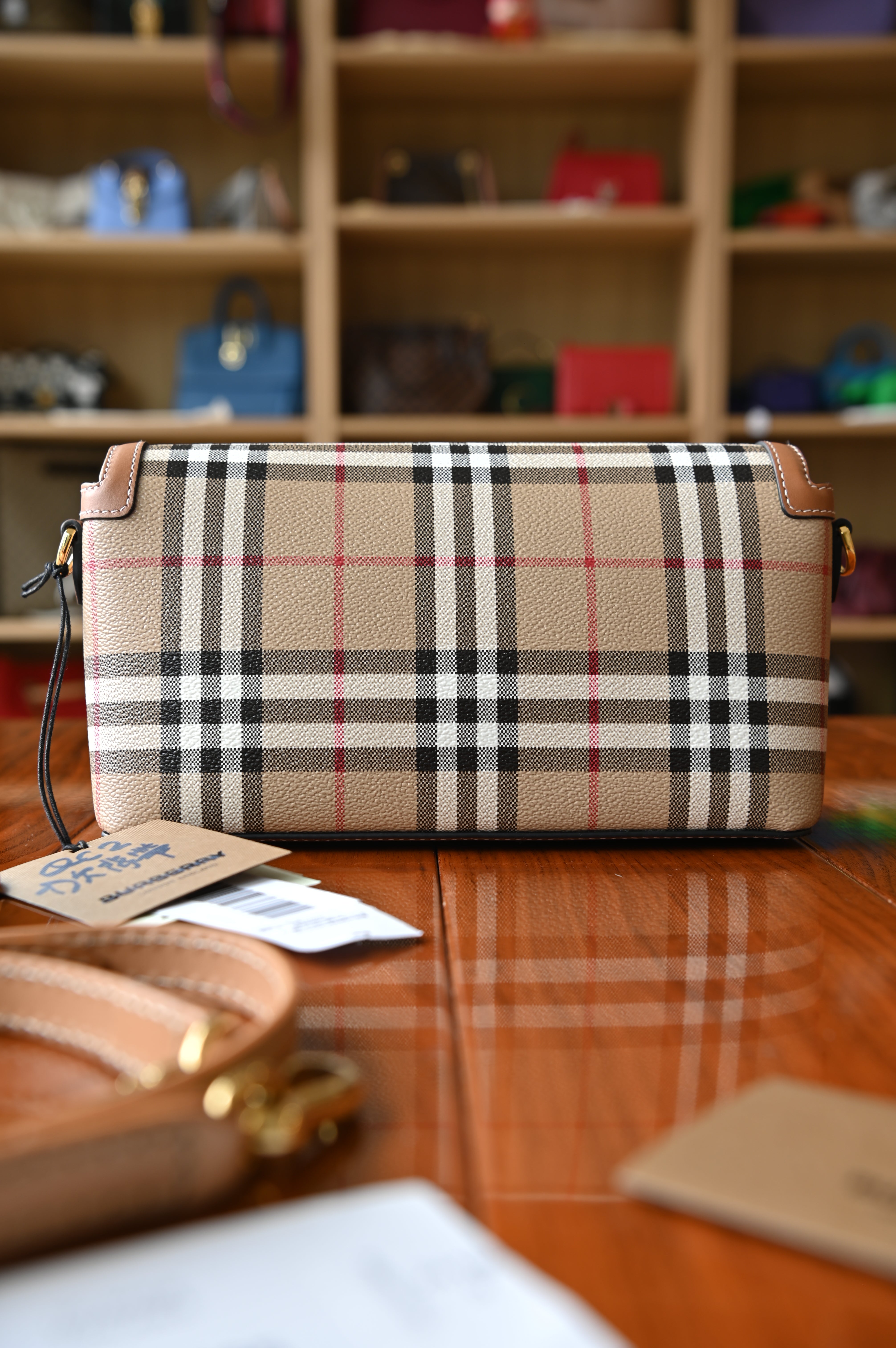 Burberry Briar Brow Note Crossbody Bag back