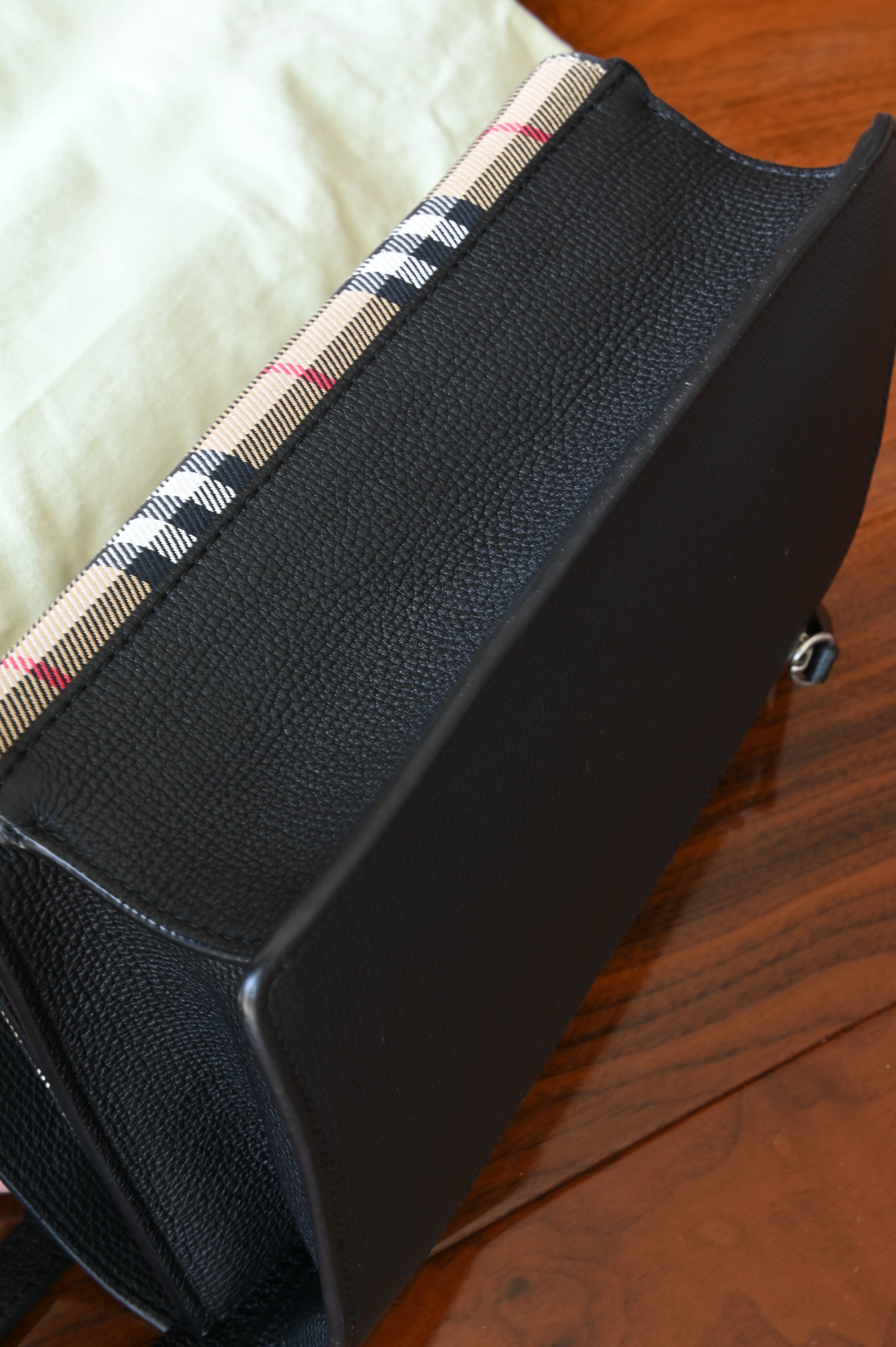 Burberry Macken Crossbody Bag bottom