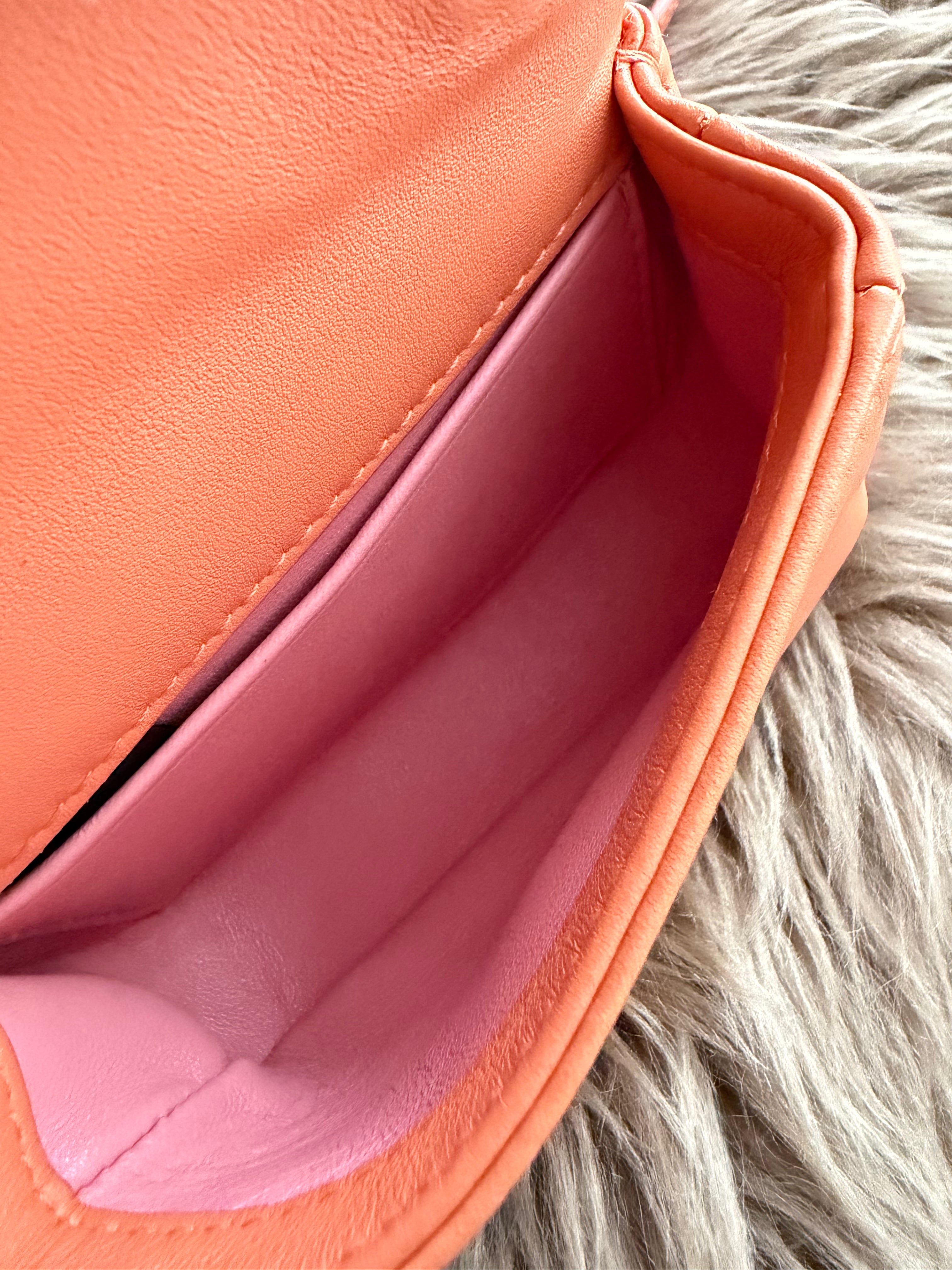 Bvlgari Serpenti Cabochon mini crossbody bag inside