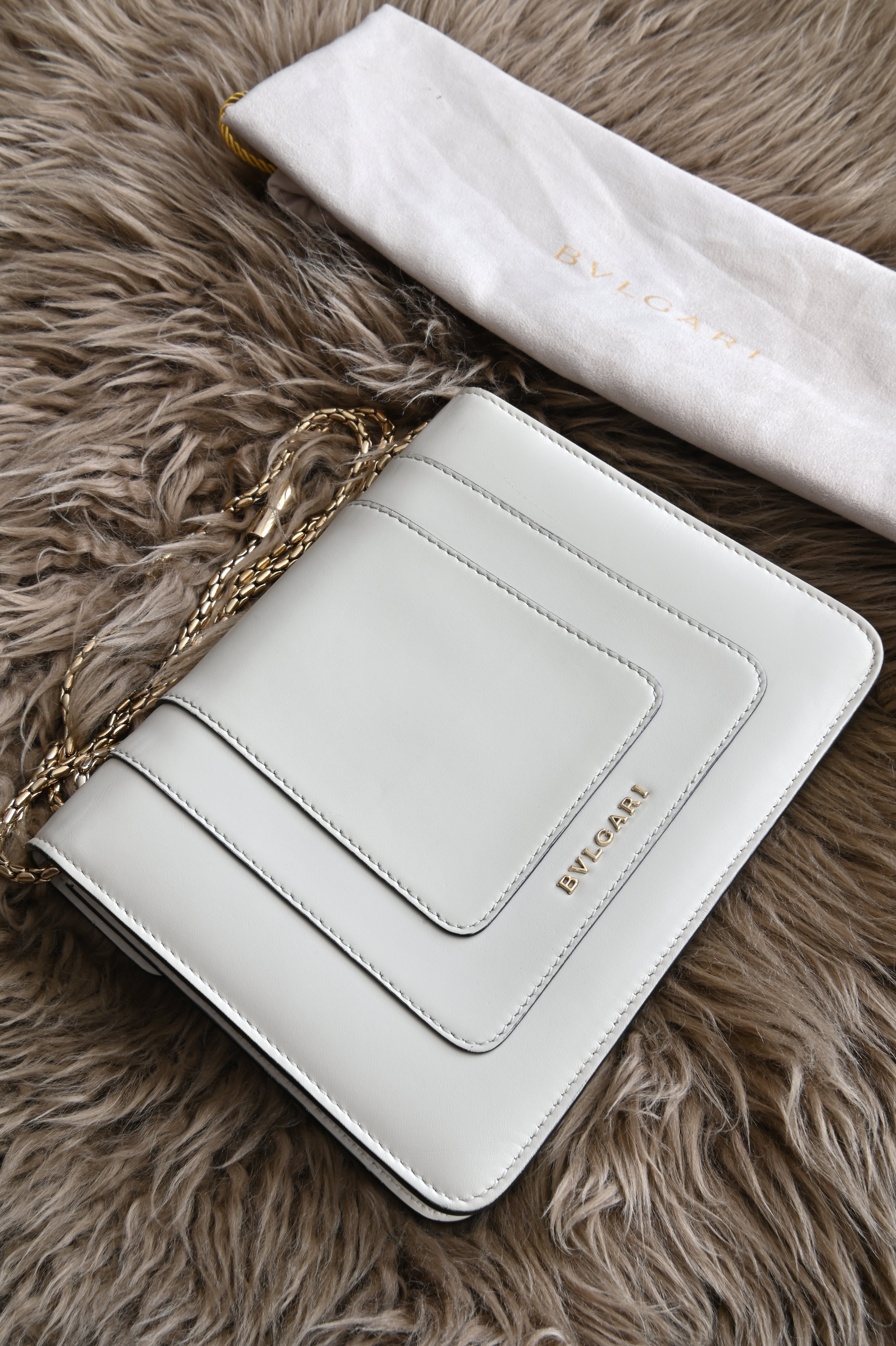 Bvlgari Serpenti Wallet on Chain back