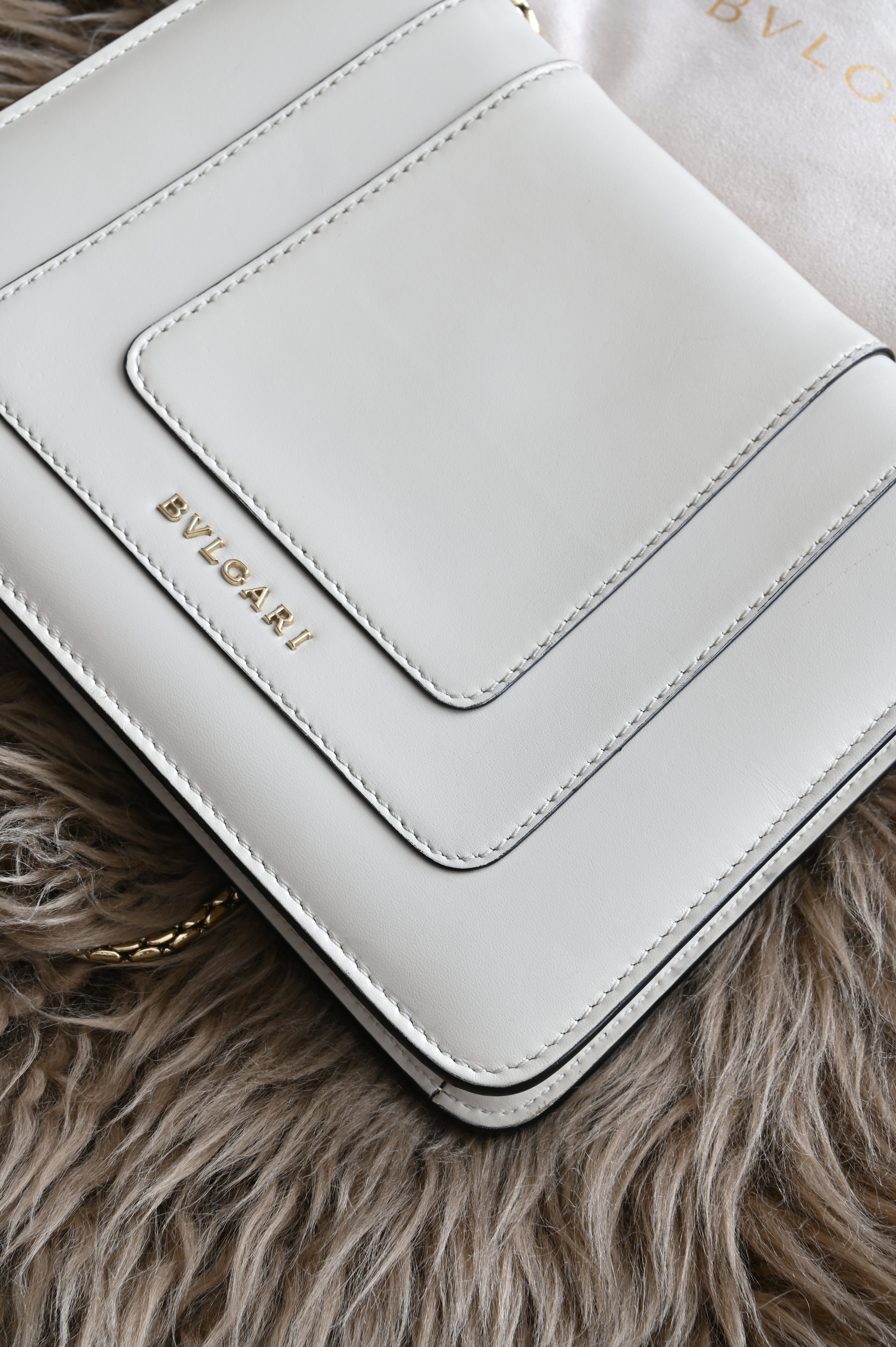 Bvlgari Serpenti Wallet on Chain back corner two