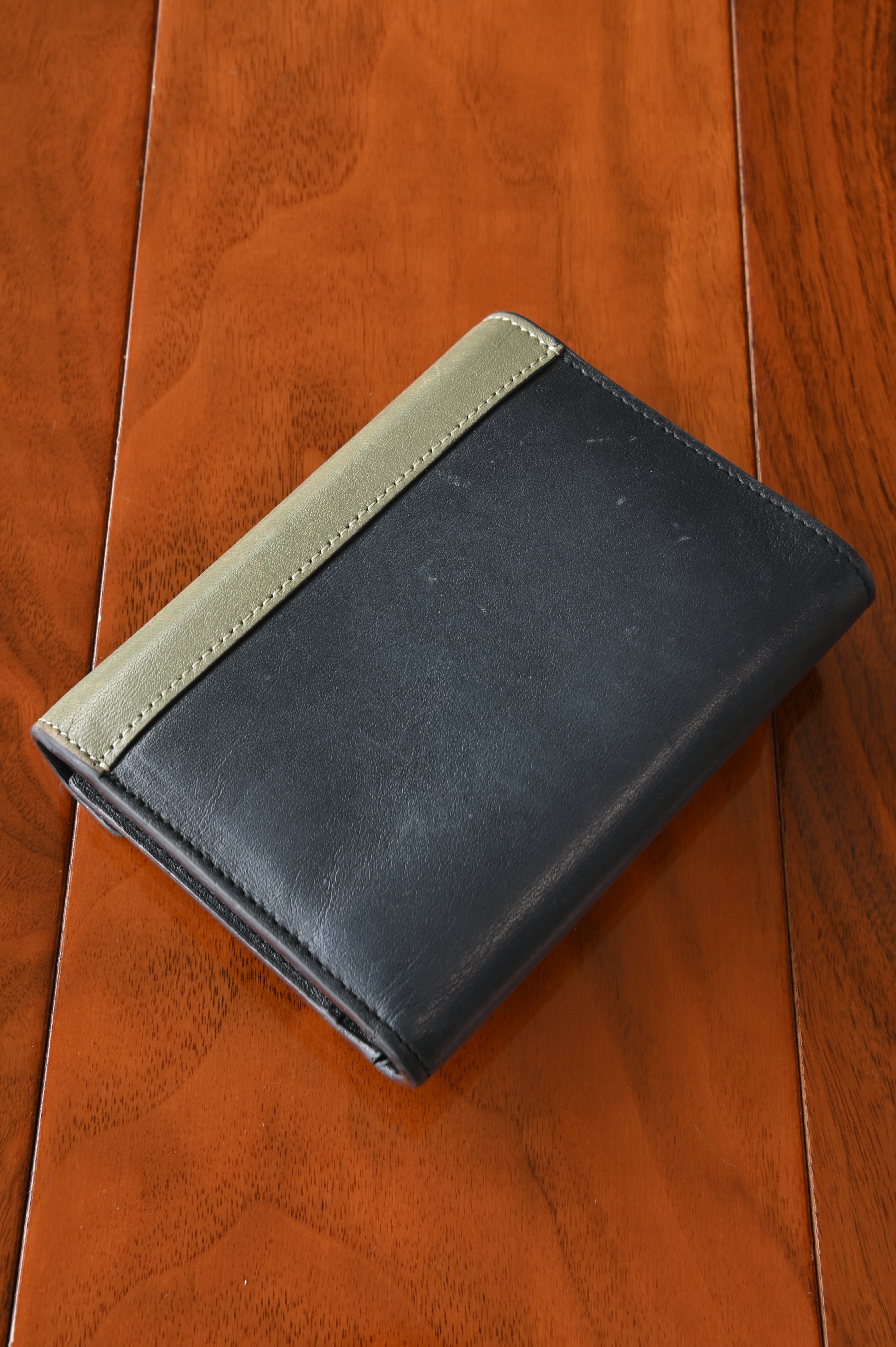 Céline Envelope Tri-Color Compact Wallet back