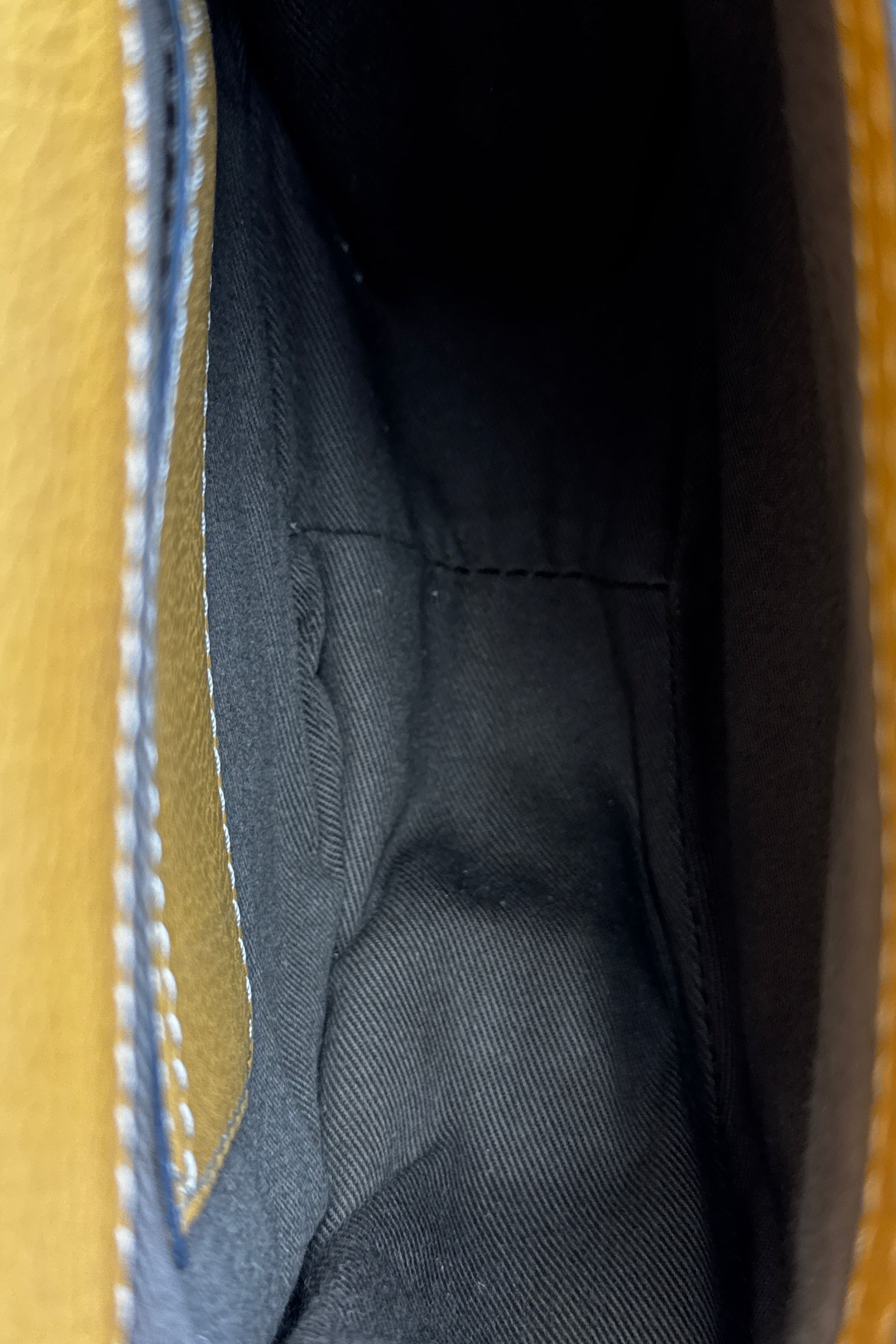 Chloe Marcie Yellow Mini Shoulder Bag inside