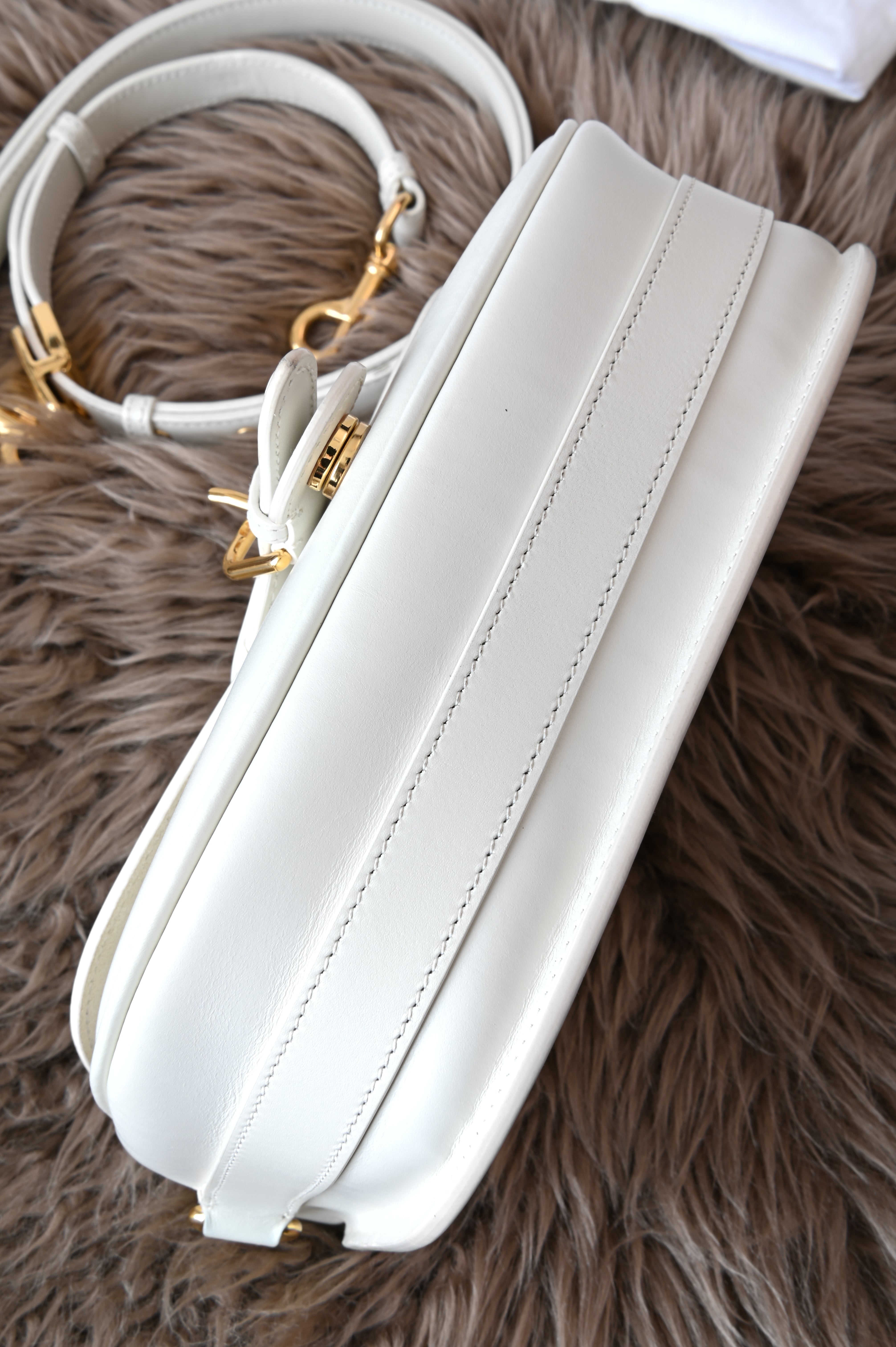 Christian Dior Bobby in latte bottom