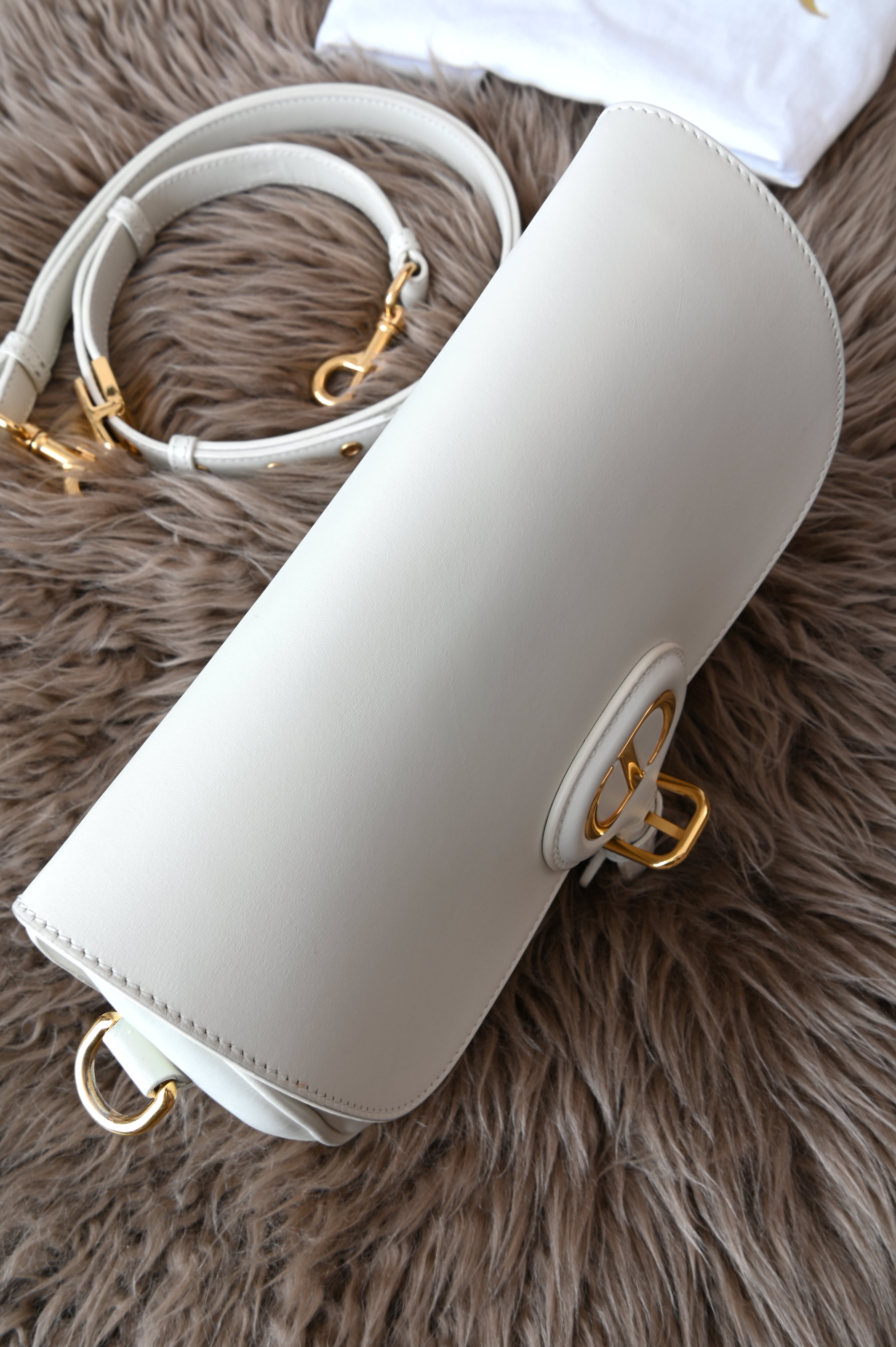 Christian Dior Bobby in latte bottom top