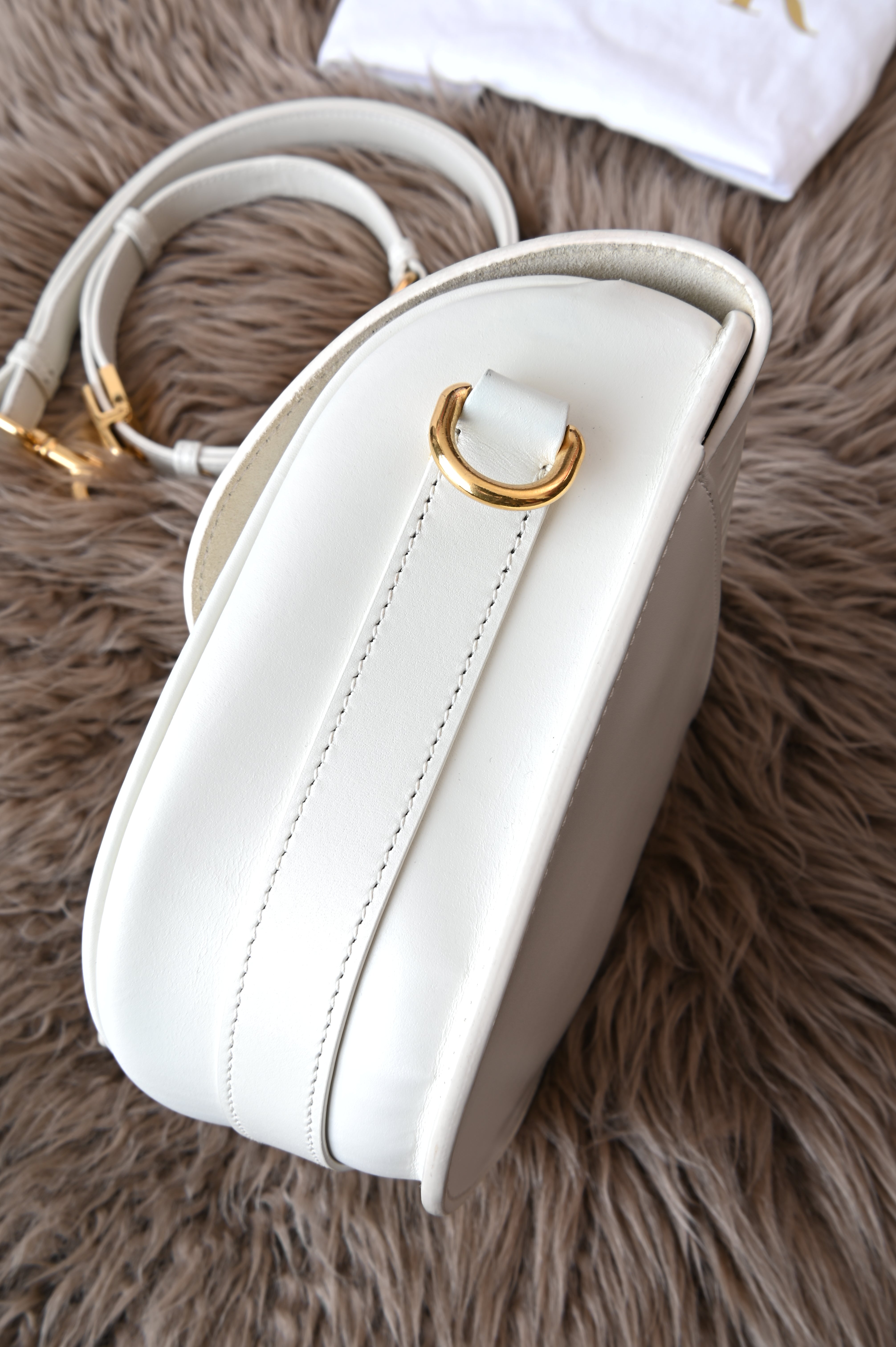 Christian Dior Bobby in latte side 1