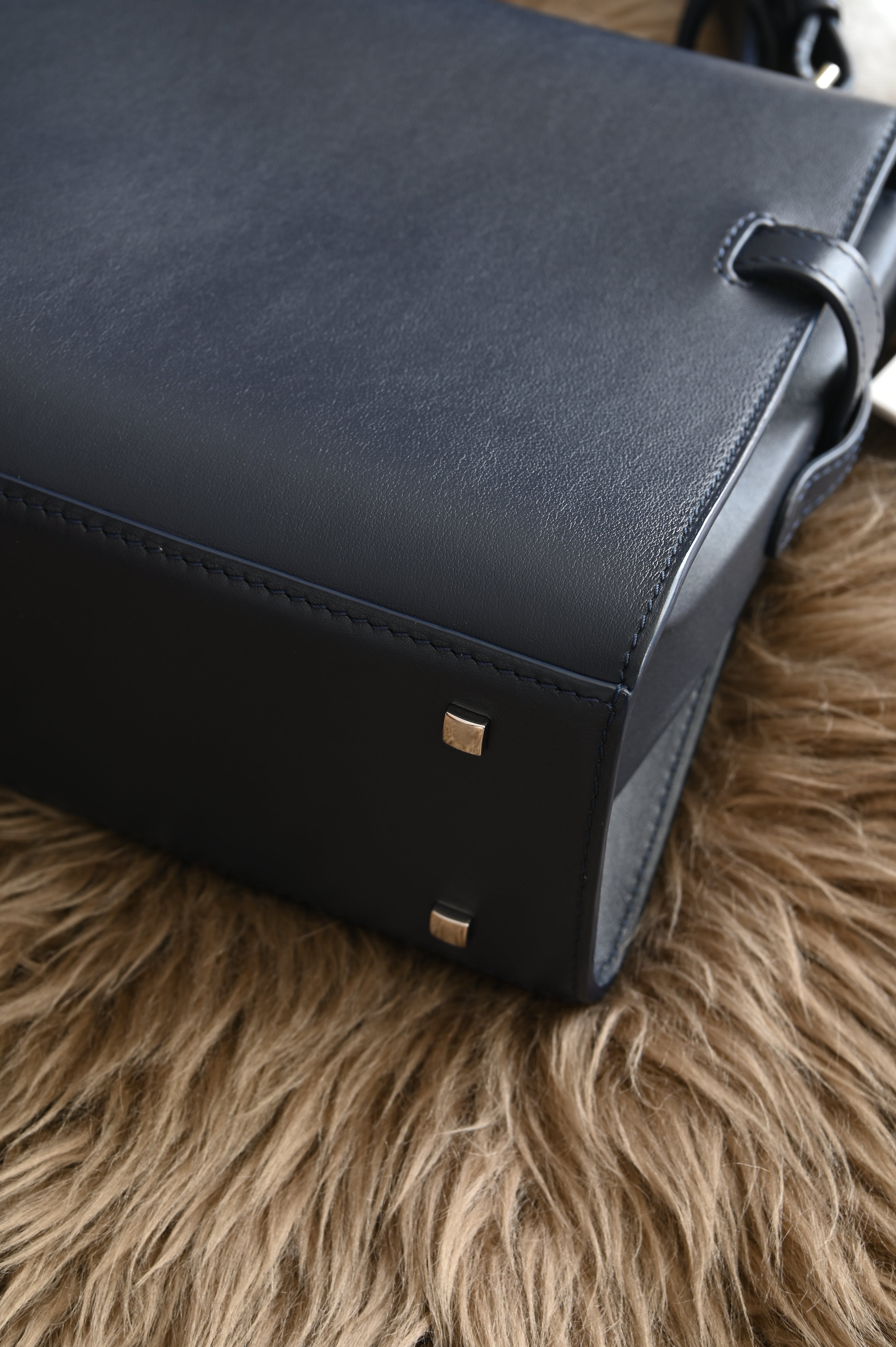 Delvaux Tempête PM Antwerp Blue Top Handle