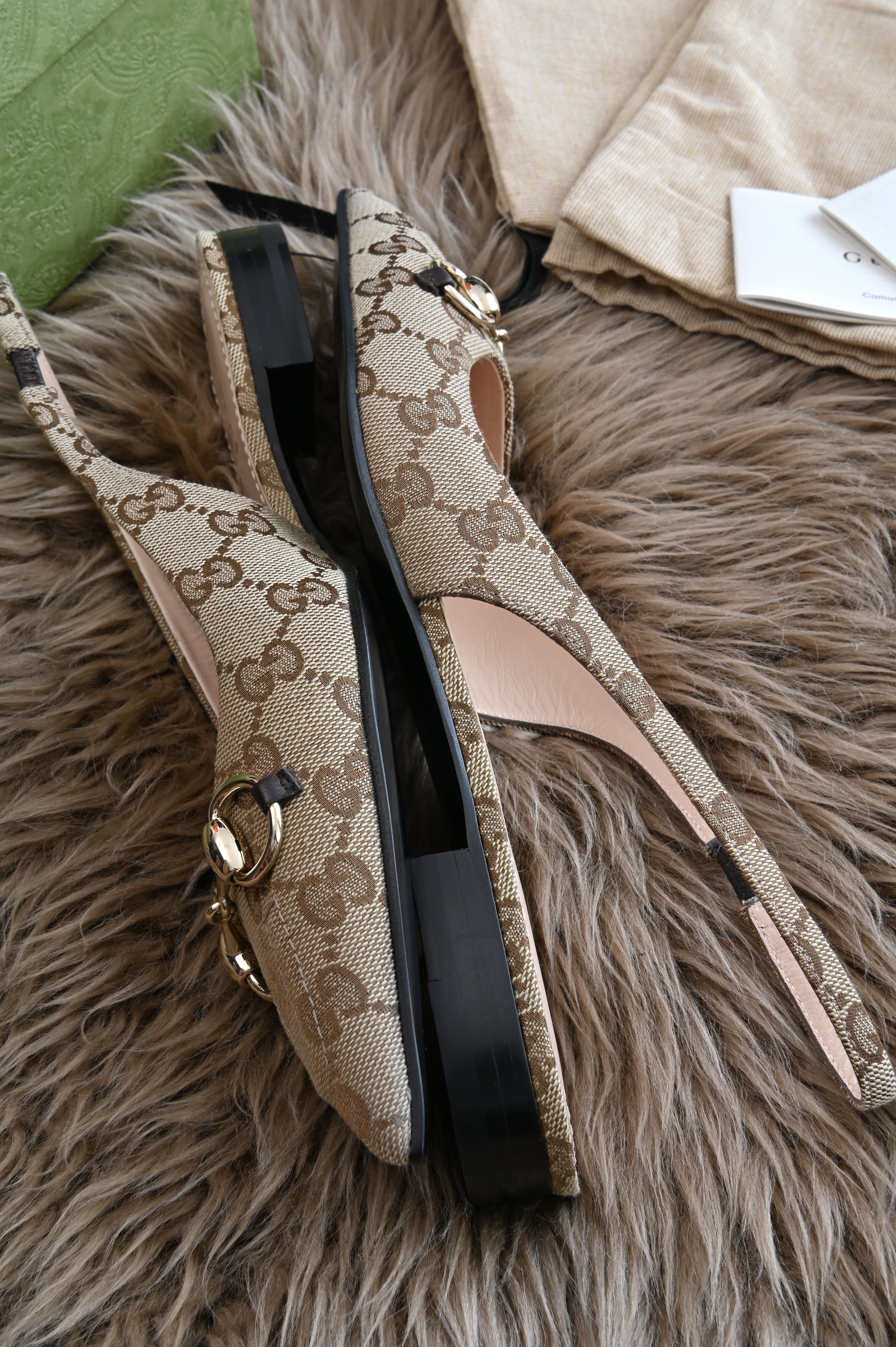 Gucci GG monogram Slingback