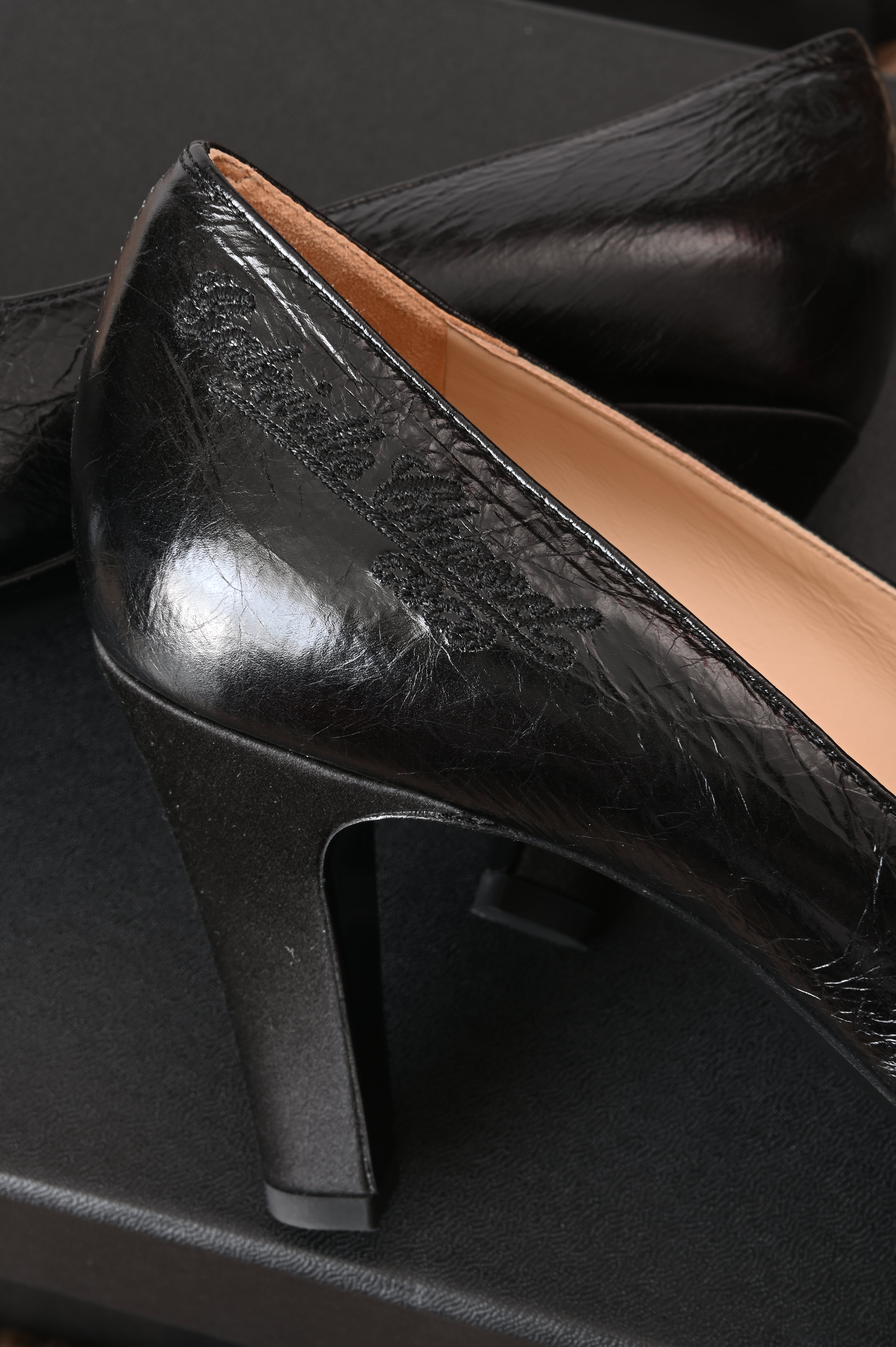 Chanel Gabrielle CoCo pumps in distressed leather