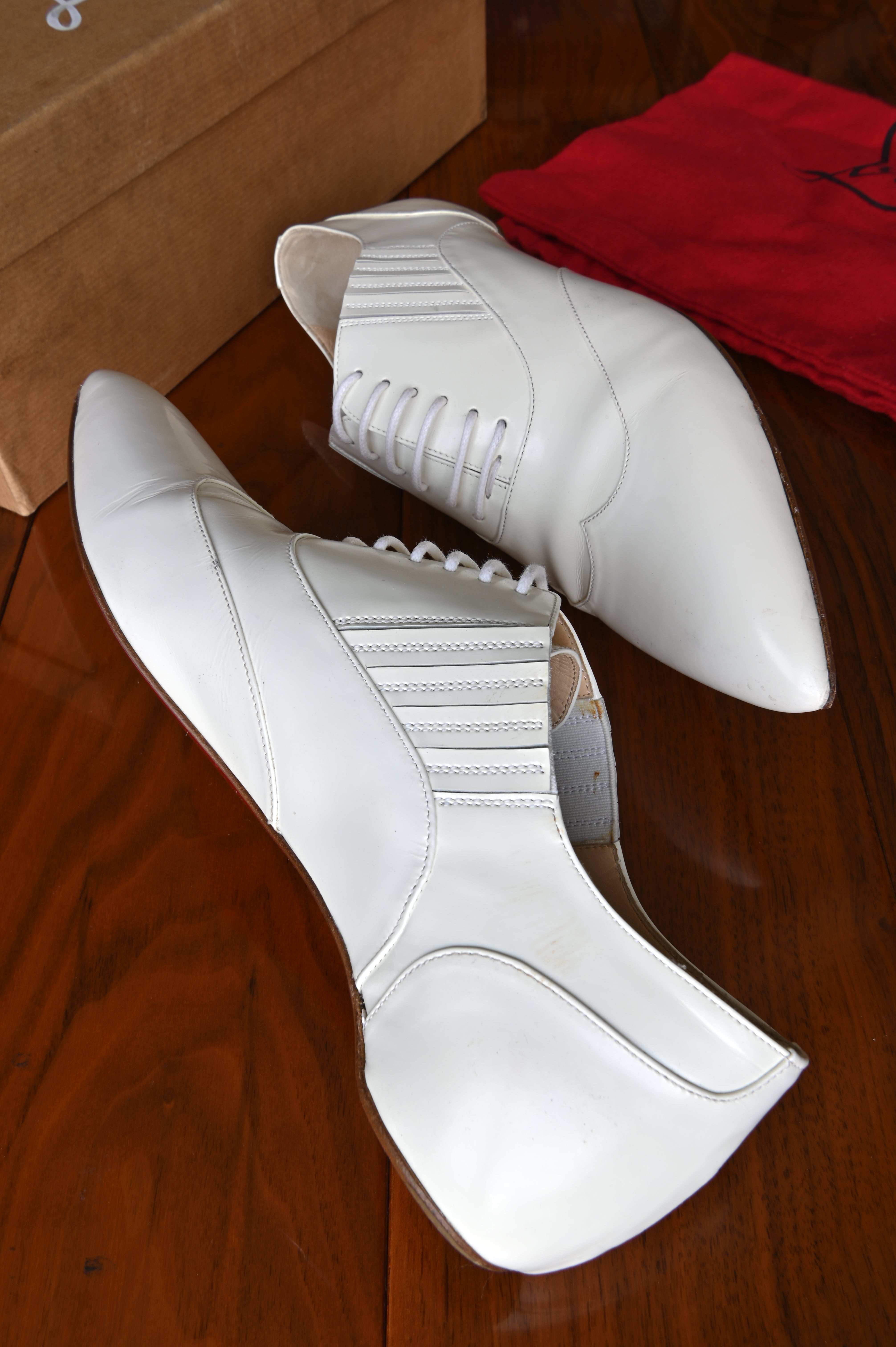 Christian Louboutin White Ruben Shoes