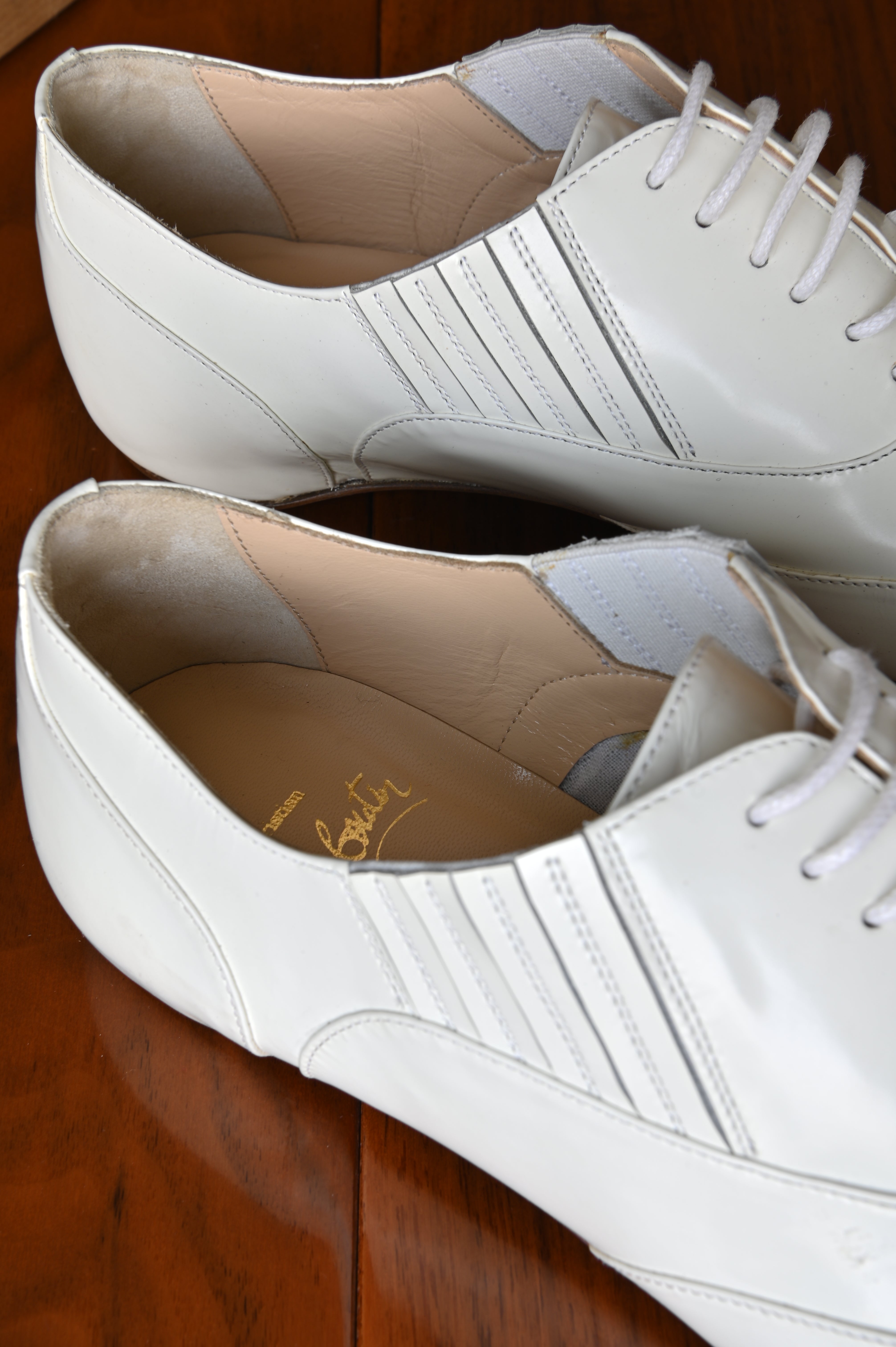 Christian Louboutin White Ruben Shoes