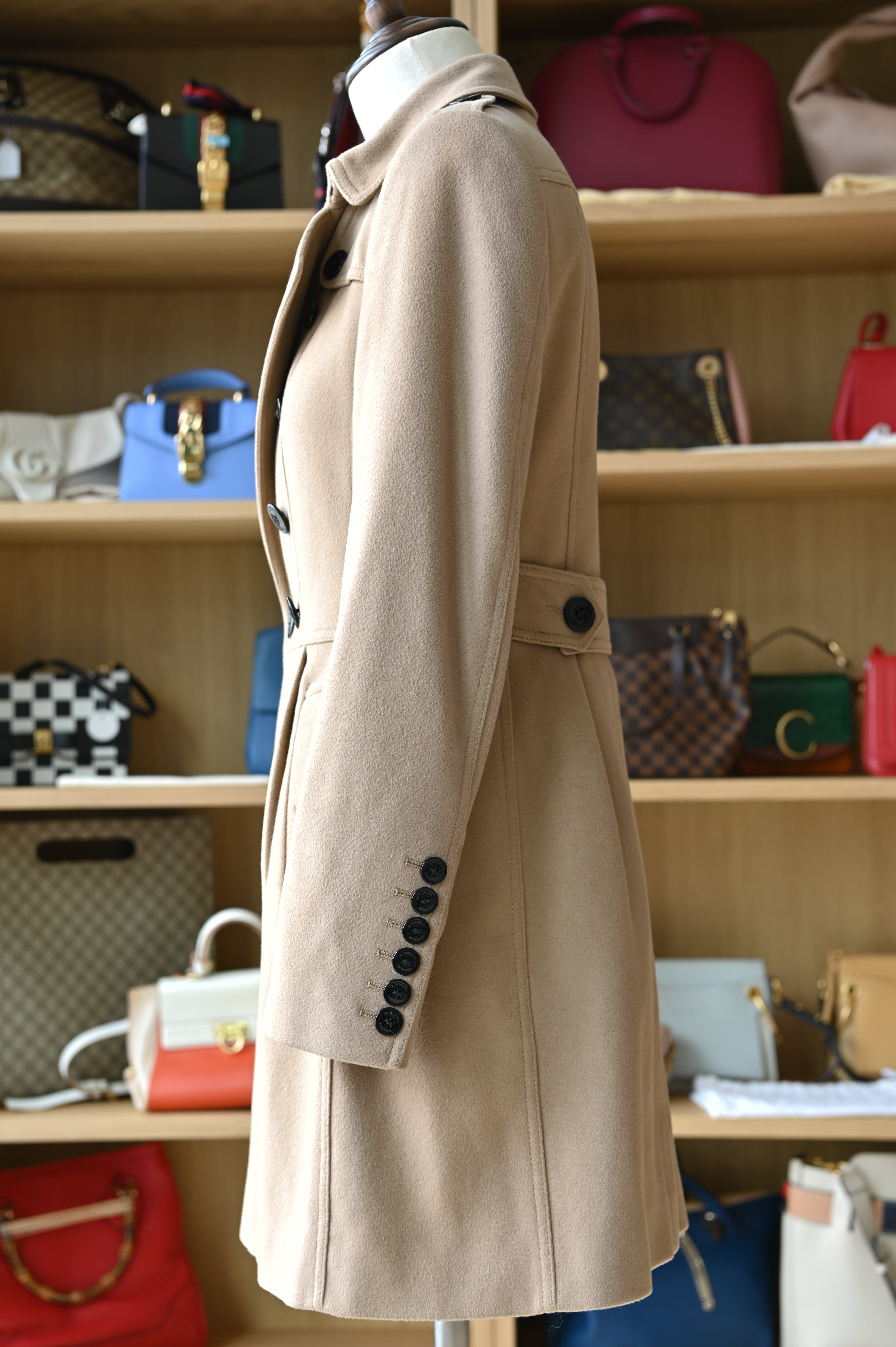 Burberry wool trench Coat in beige