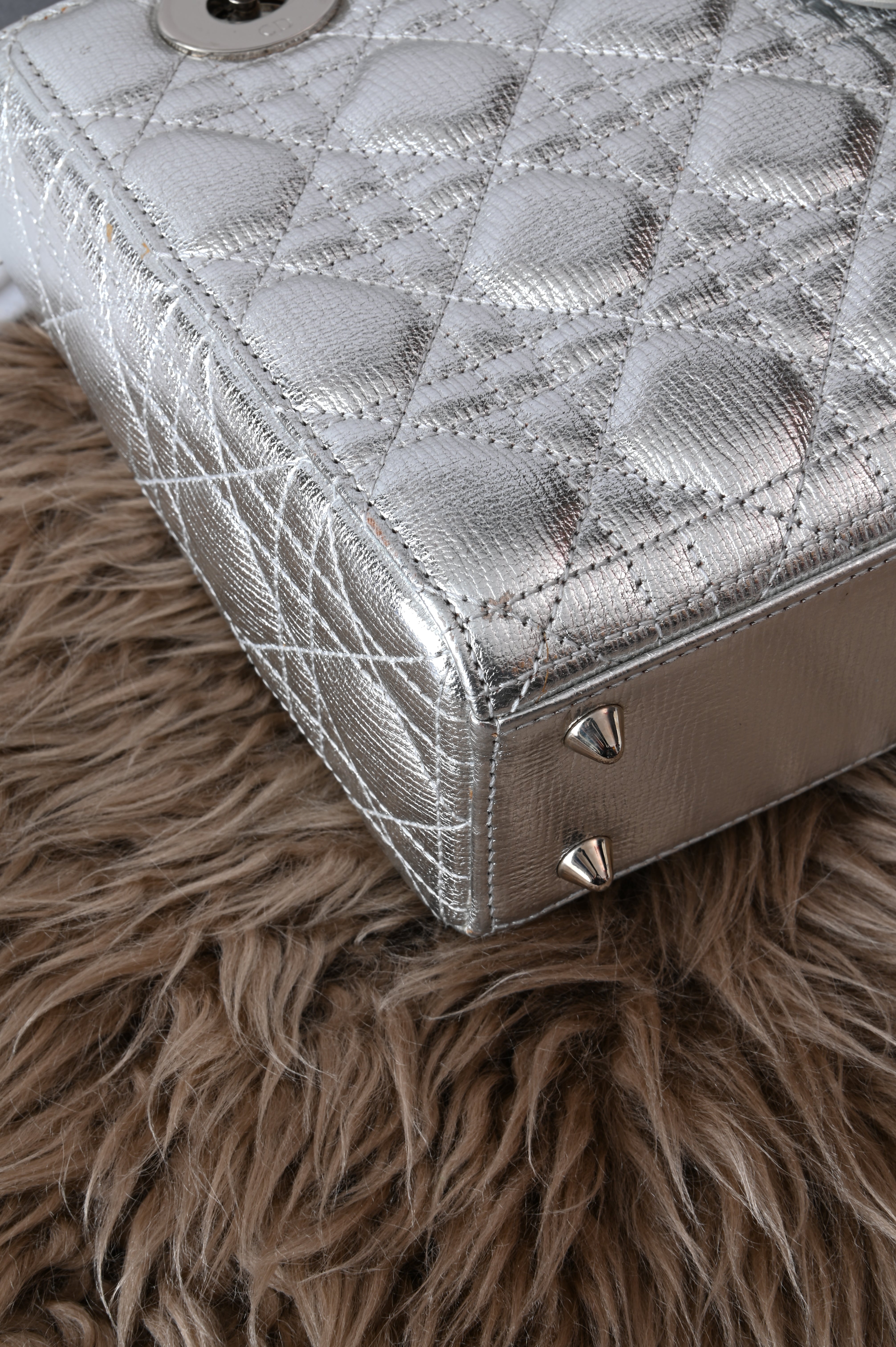 Christian Dior Small ABCDior in silver