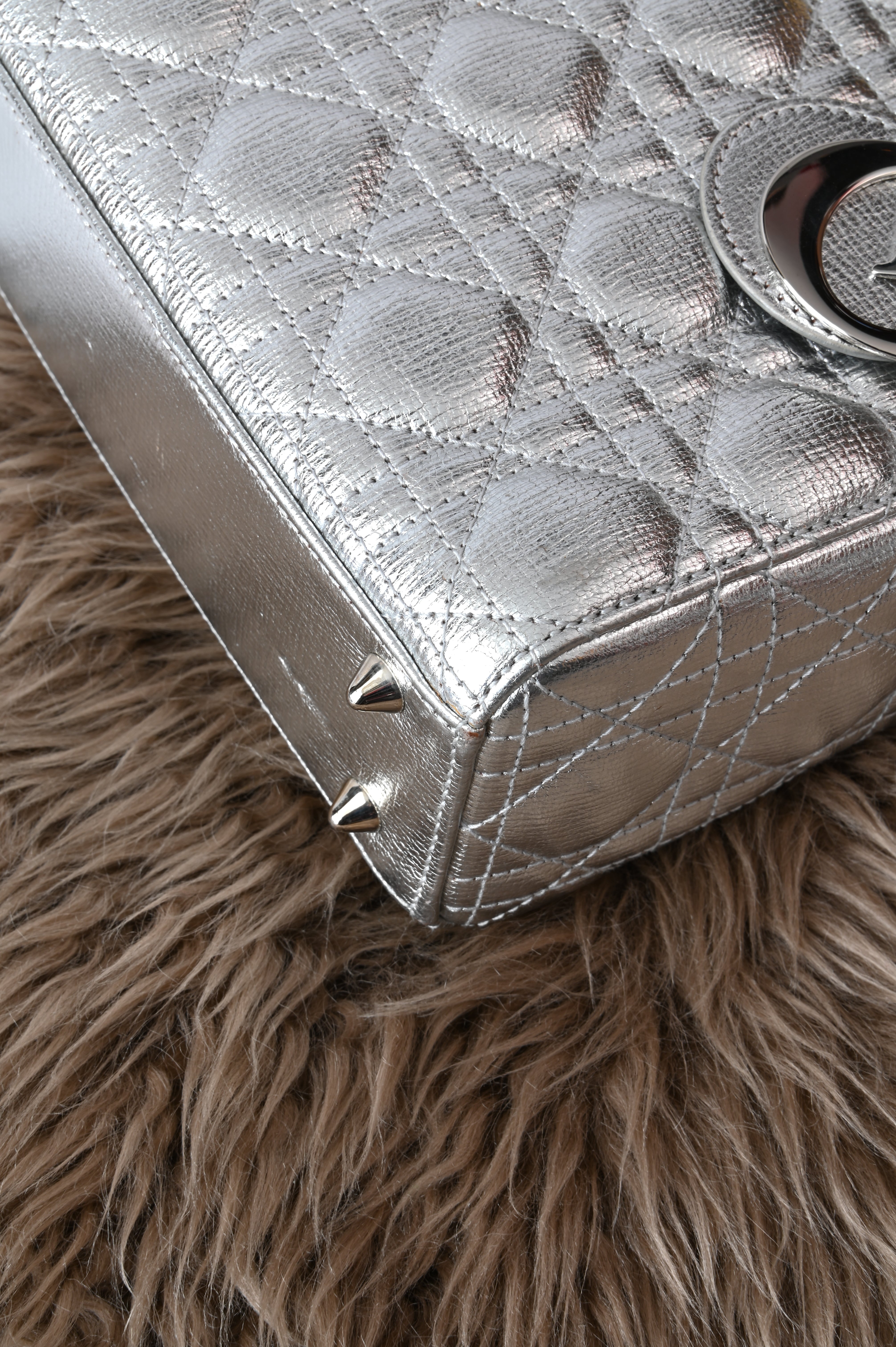 Christian Dior Small ABCDior in silver