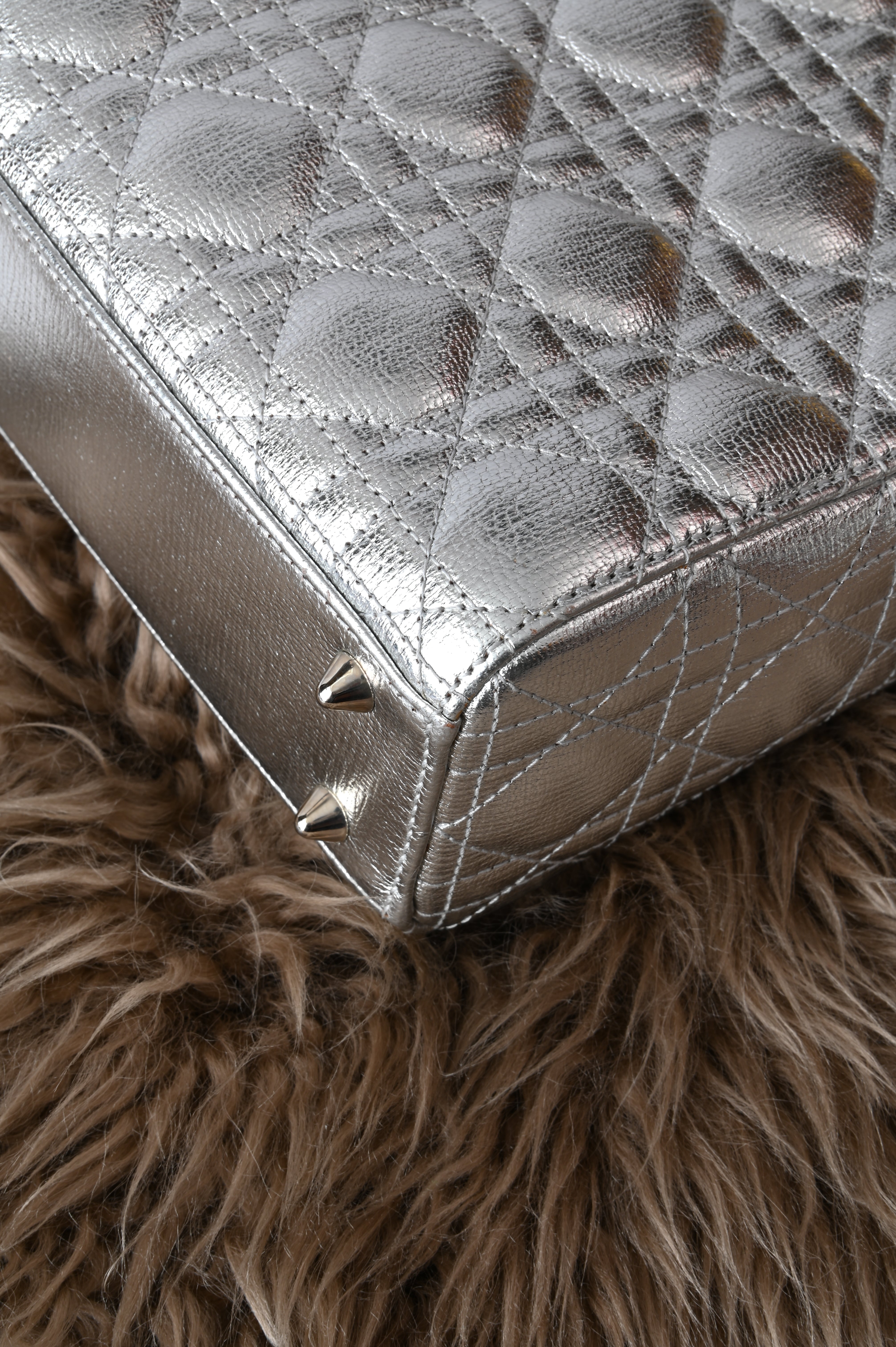 Christian Dior Small ABCDior in silver