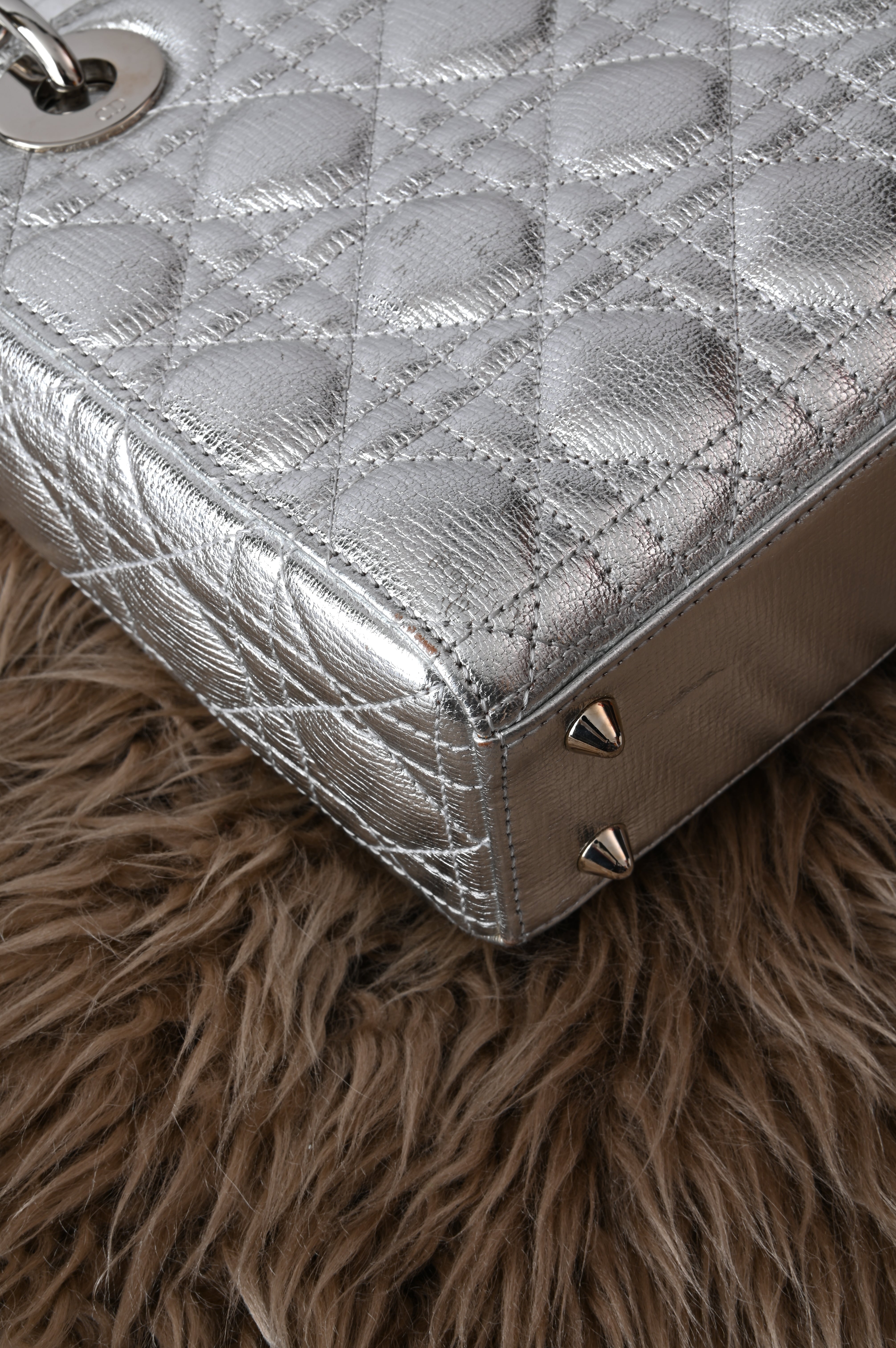 Christian Dior Small ABCDior in silver