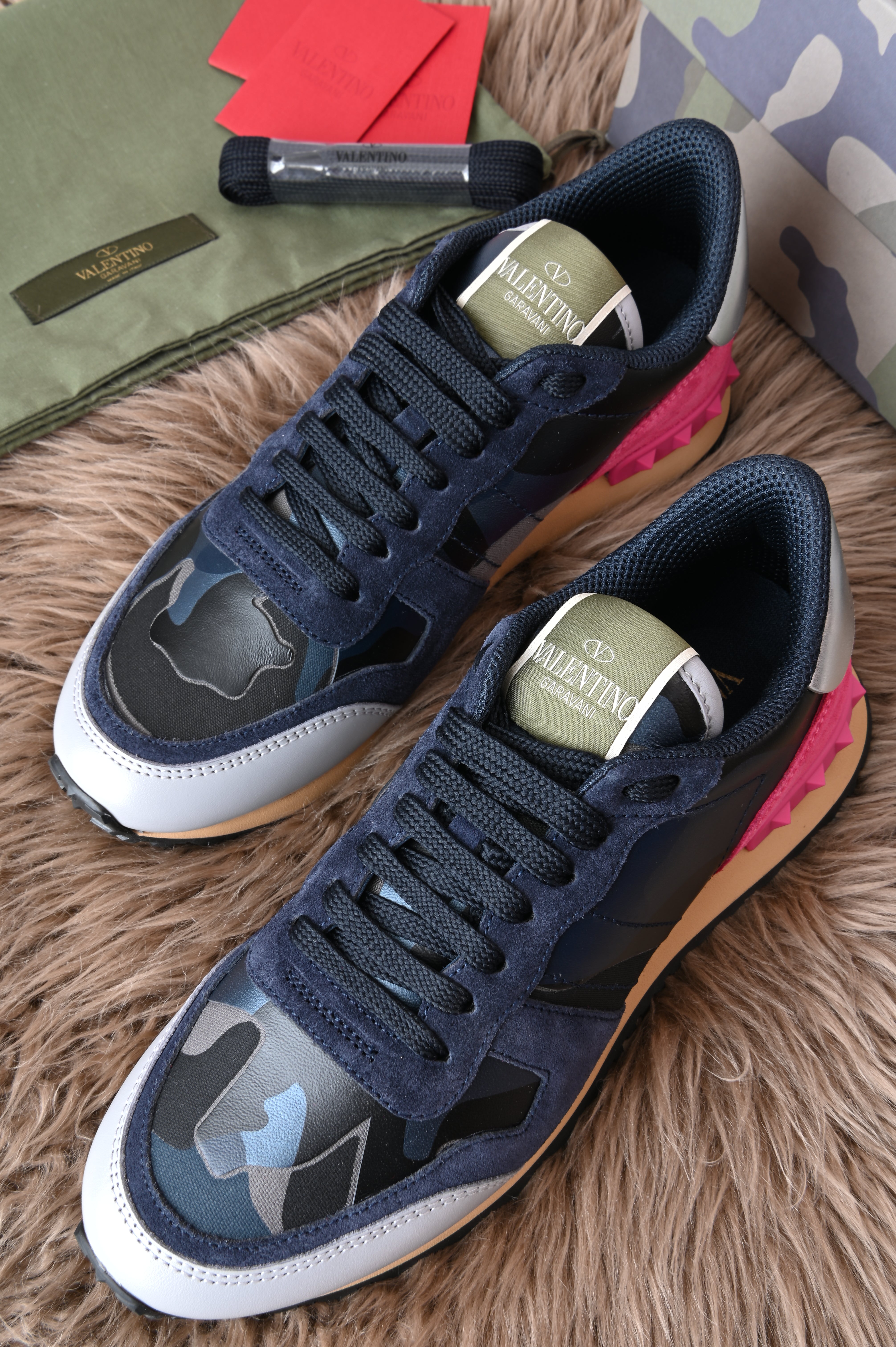 Valentino Garavani Camo trainers