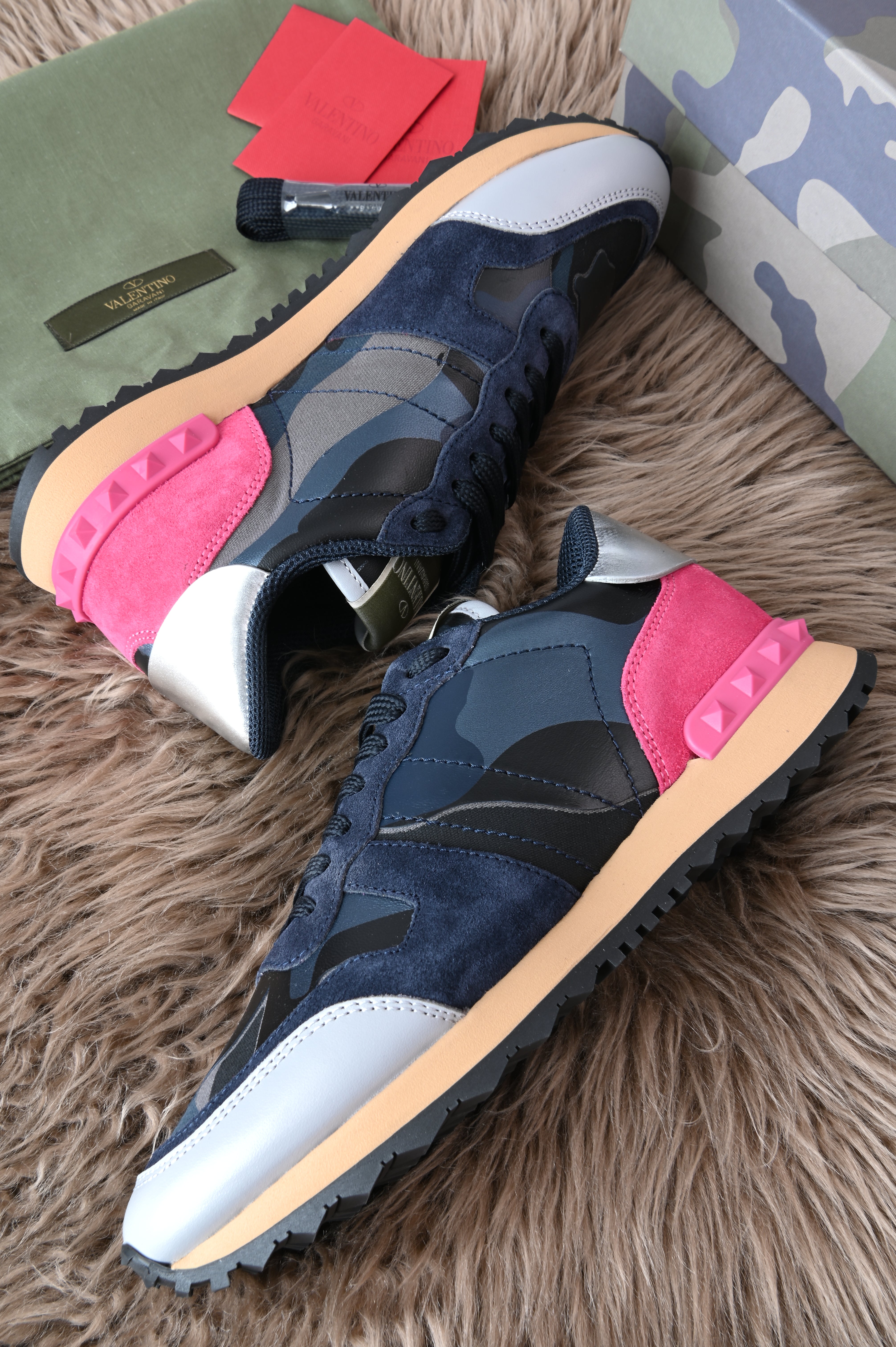 Valentino Garavani Camo trainers