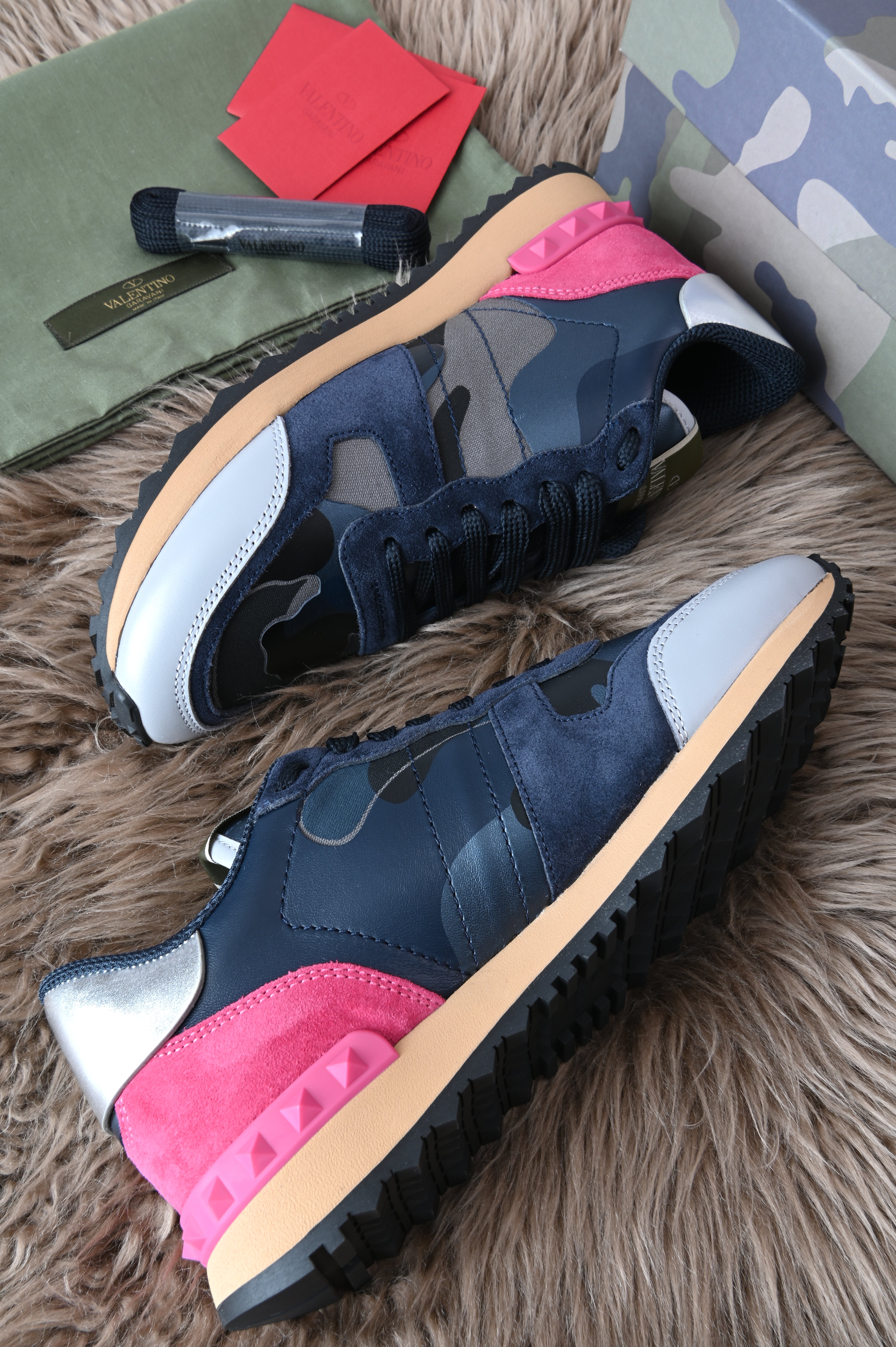 Valentino Garavani Camo trainers