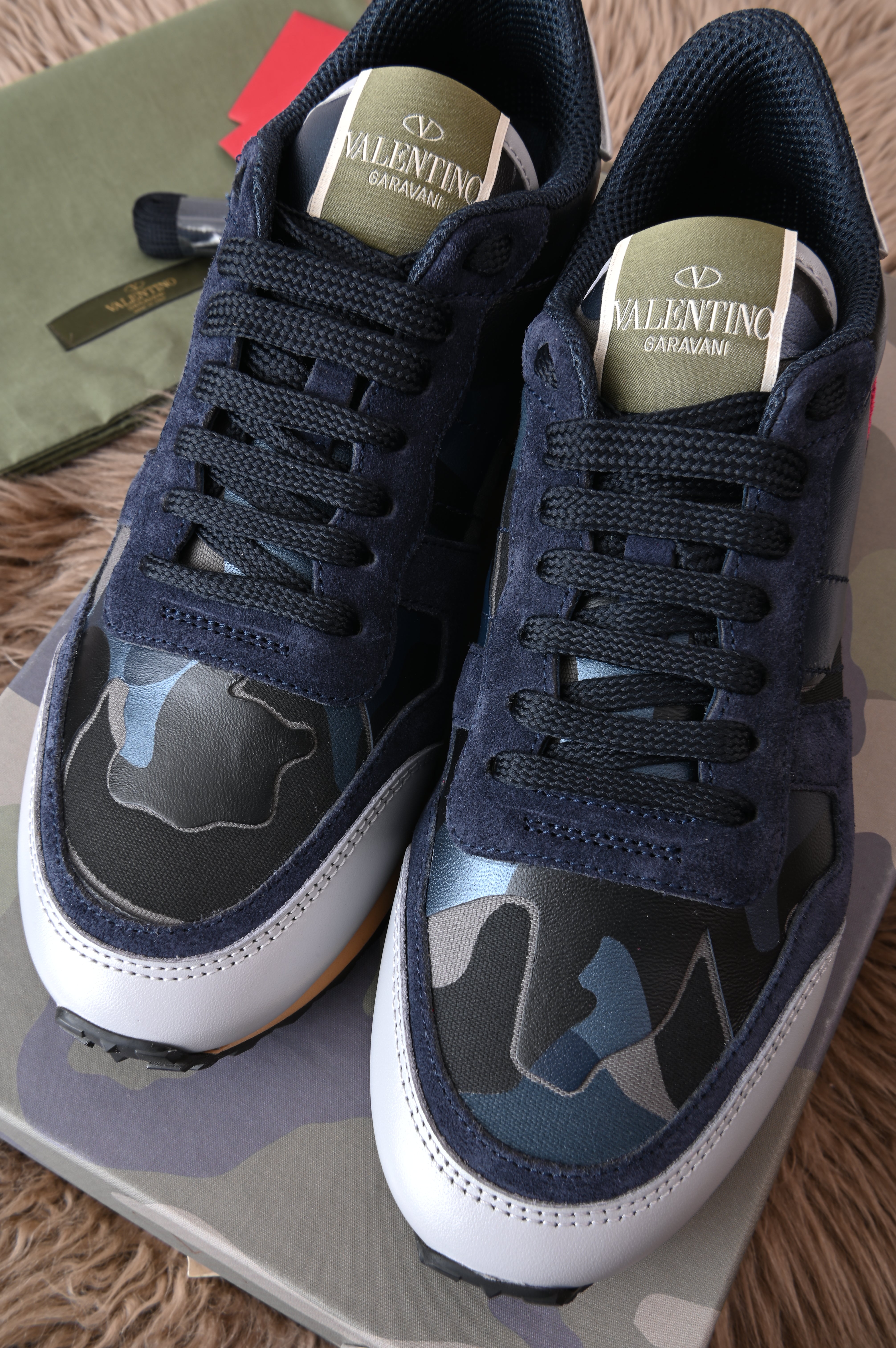 Valentino Garavani Camo trainers