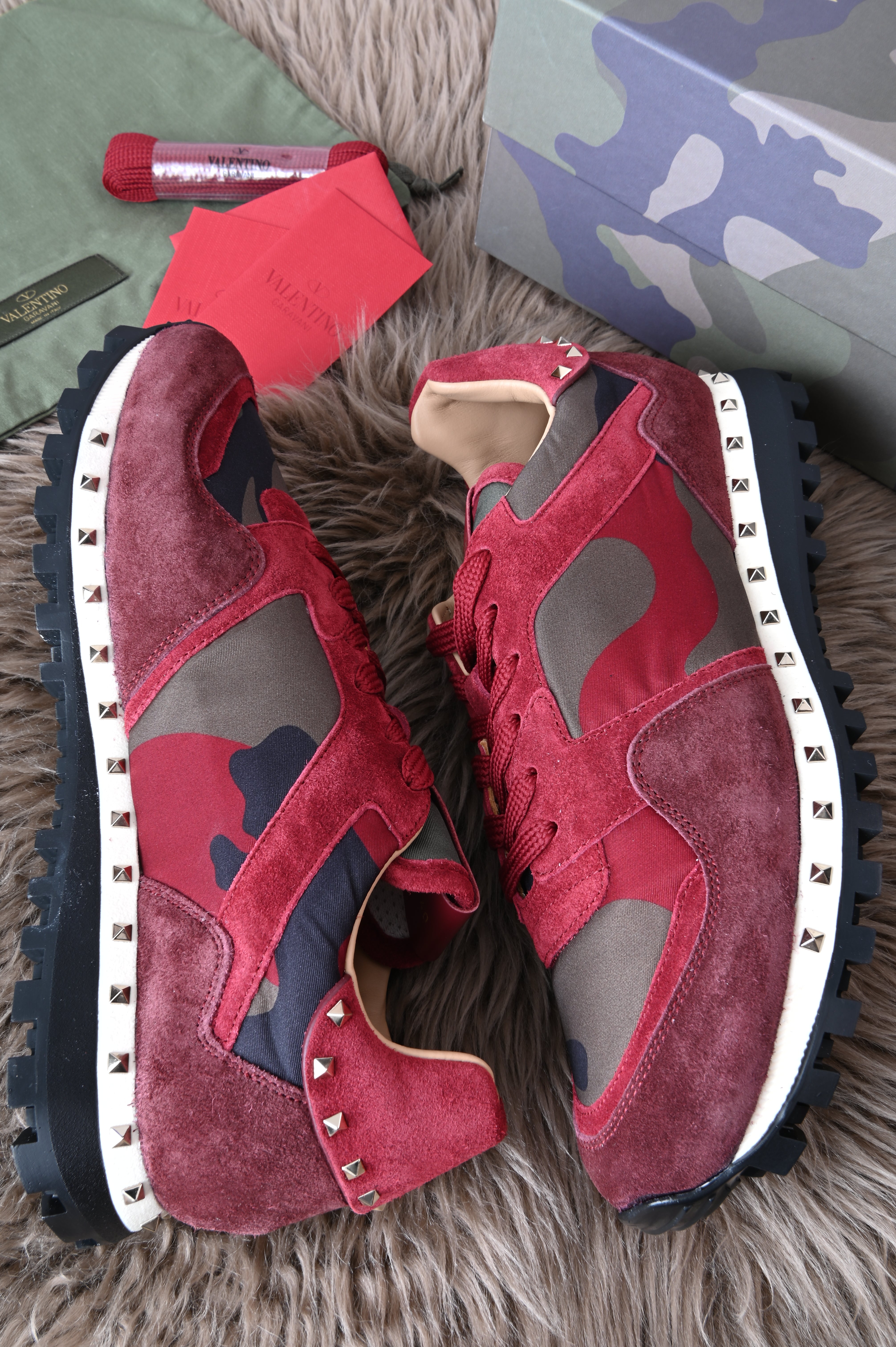 Valentino Garavani Red Camo trainers