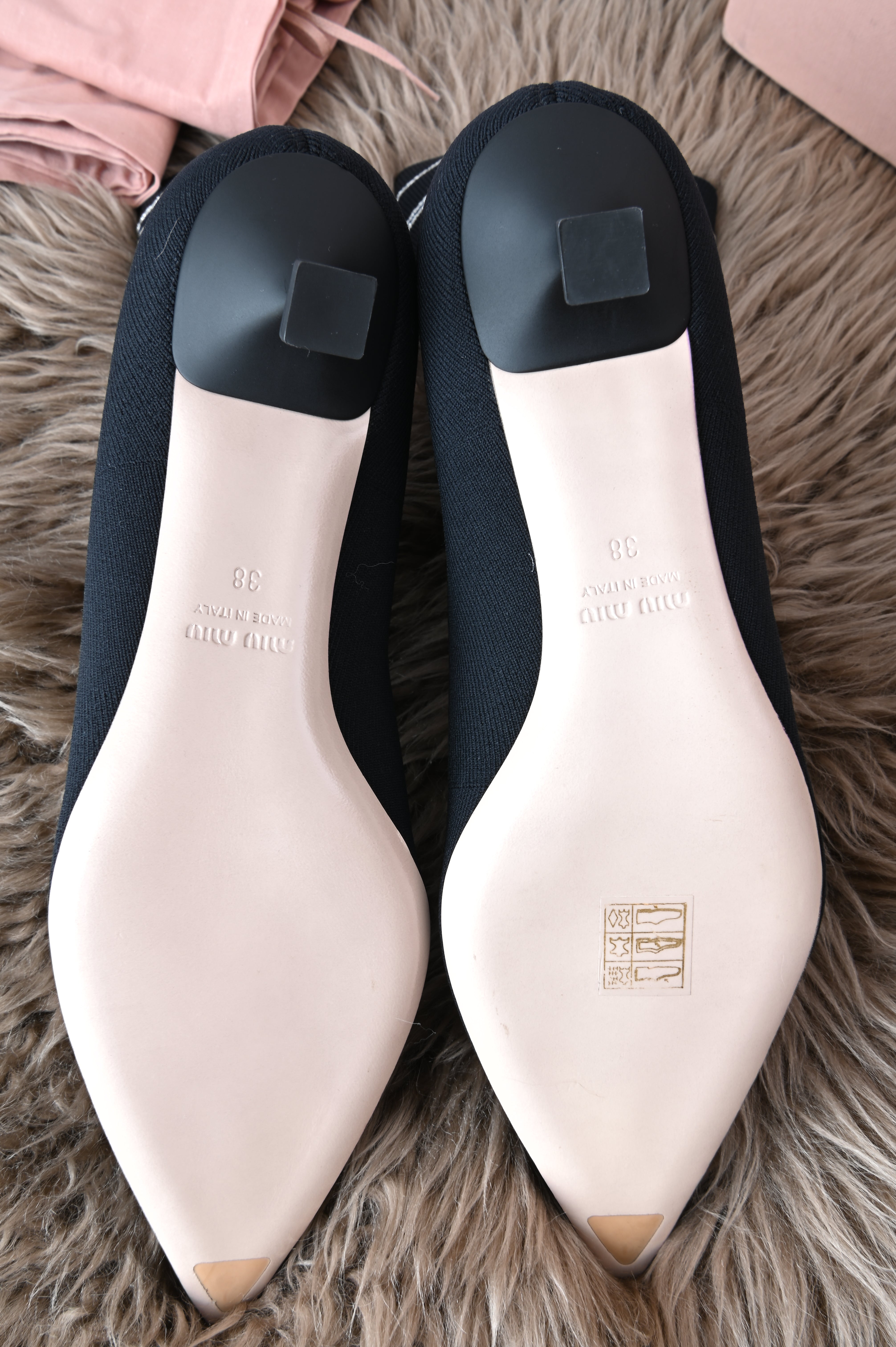 Miu Miu Sock ankle boots in black