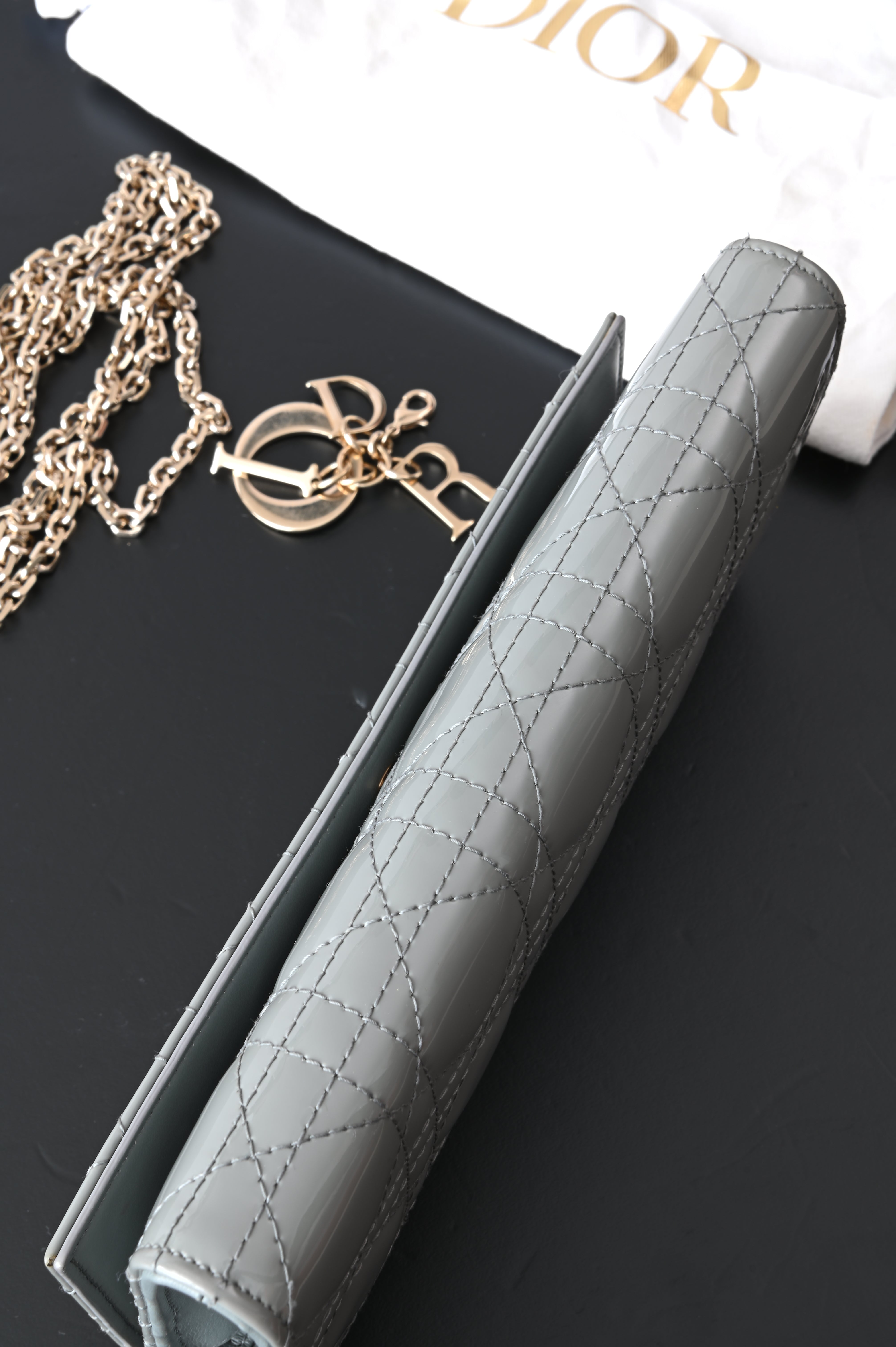 Christian Dior Sling Wallet on chain