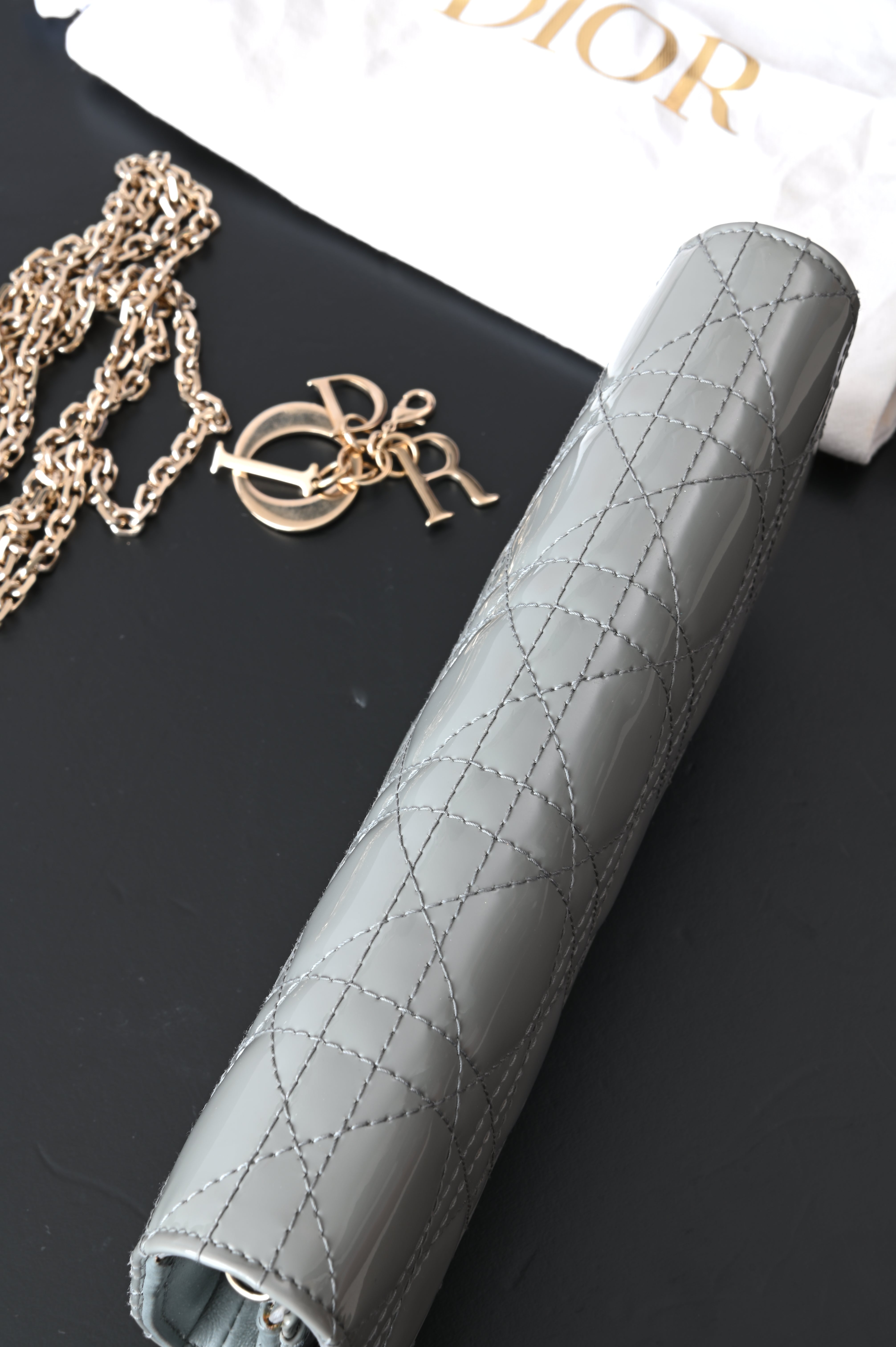 Christian Dior Sling Wallet on chain