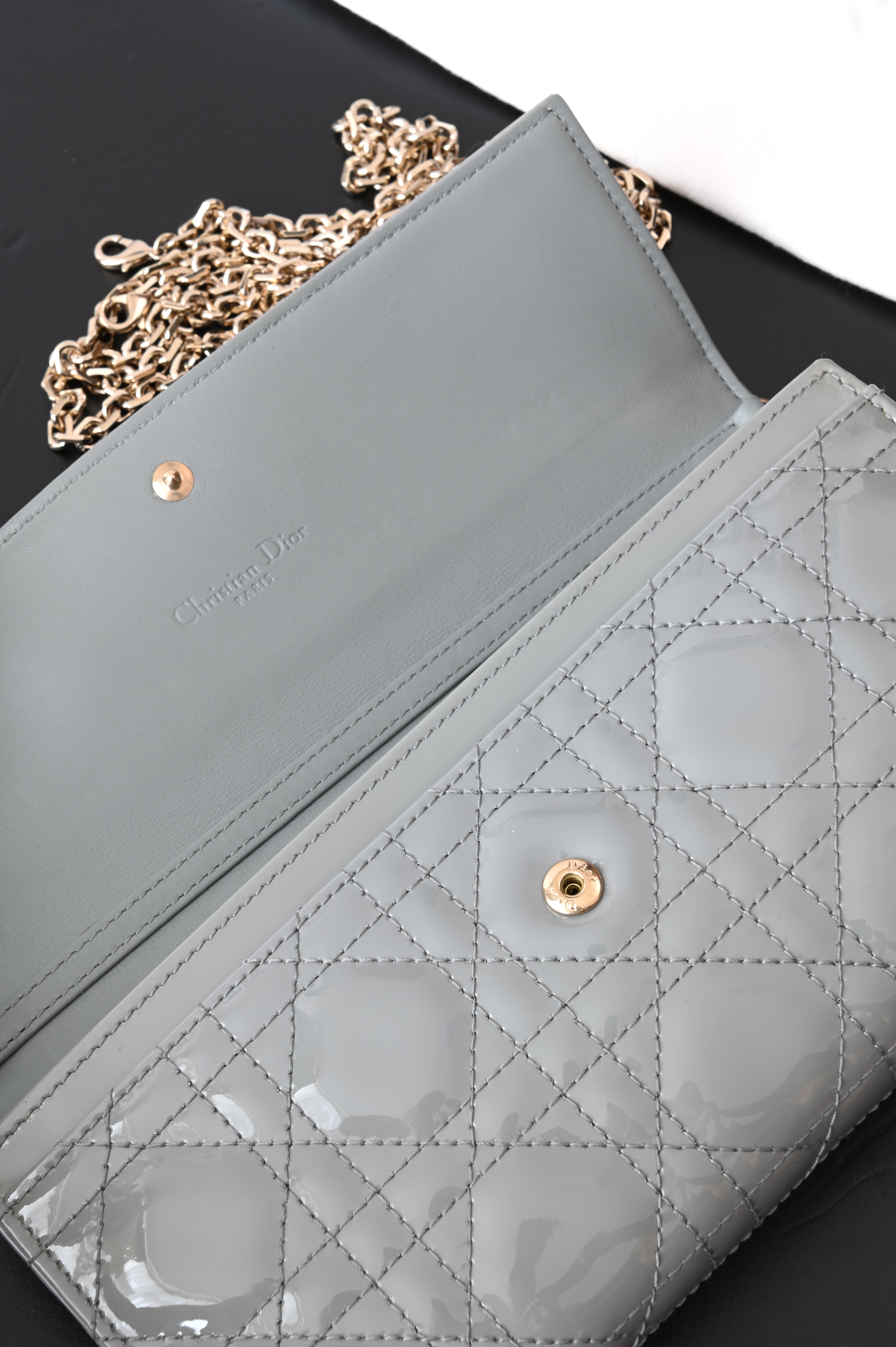 Christian Dior Sling Wallet on chain