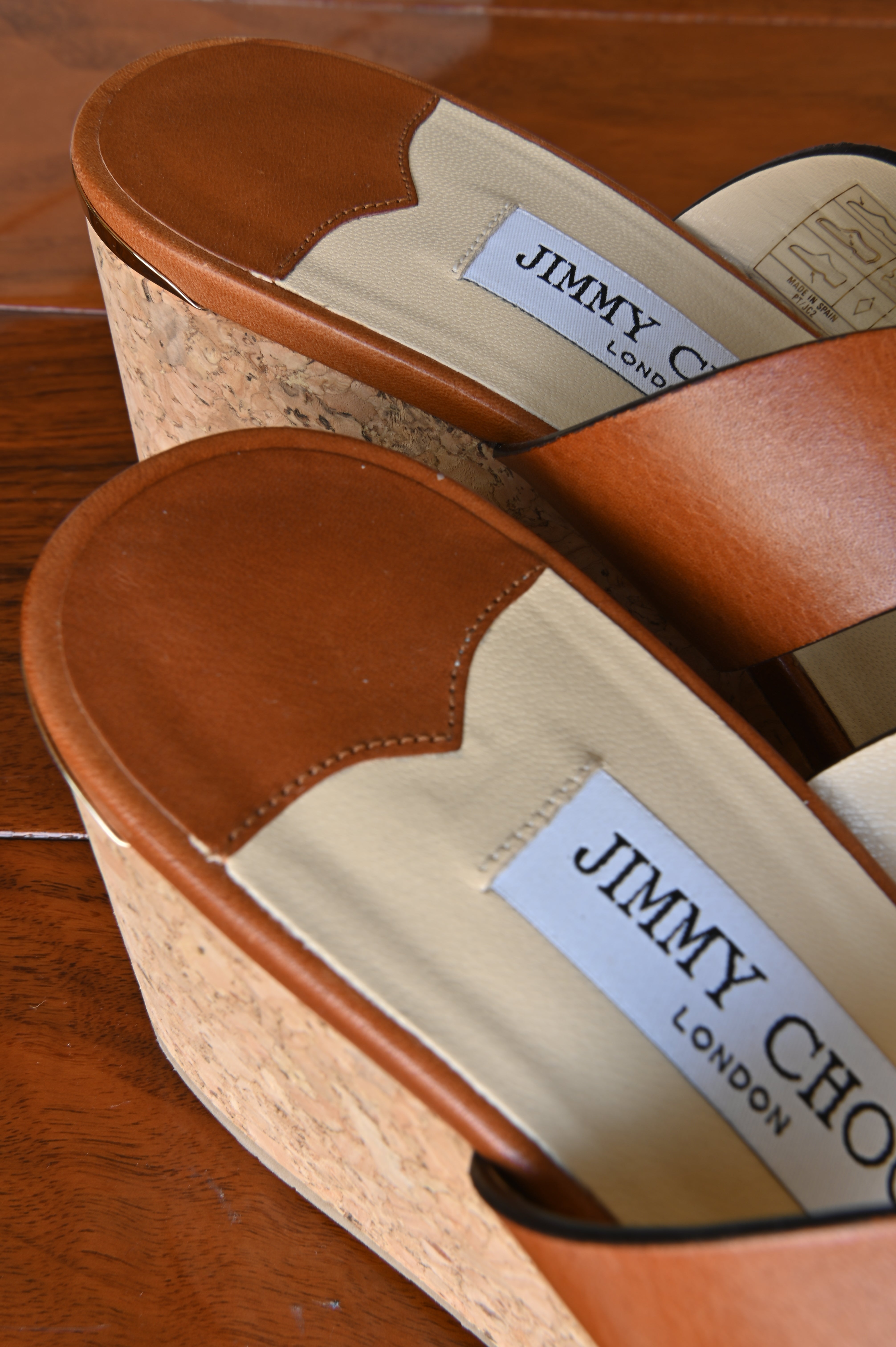 Jimmy Choo Caramel Almer Espadrille Wedges