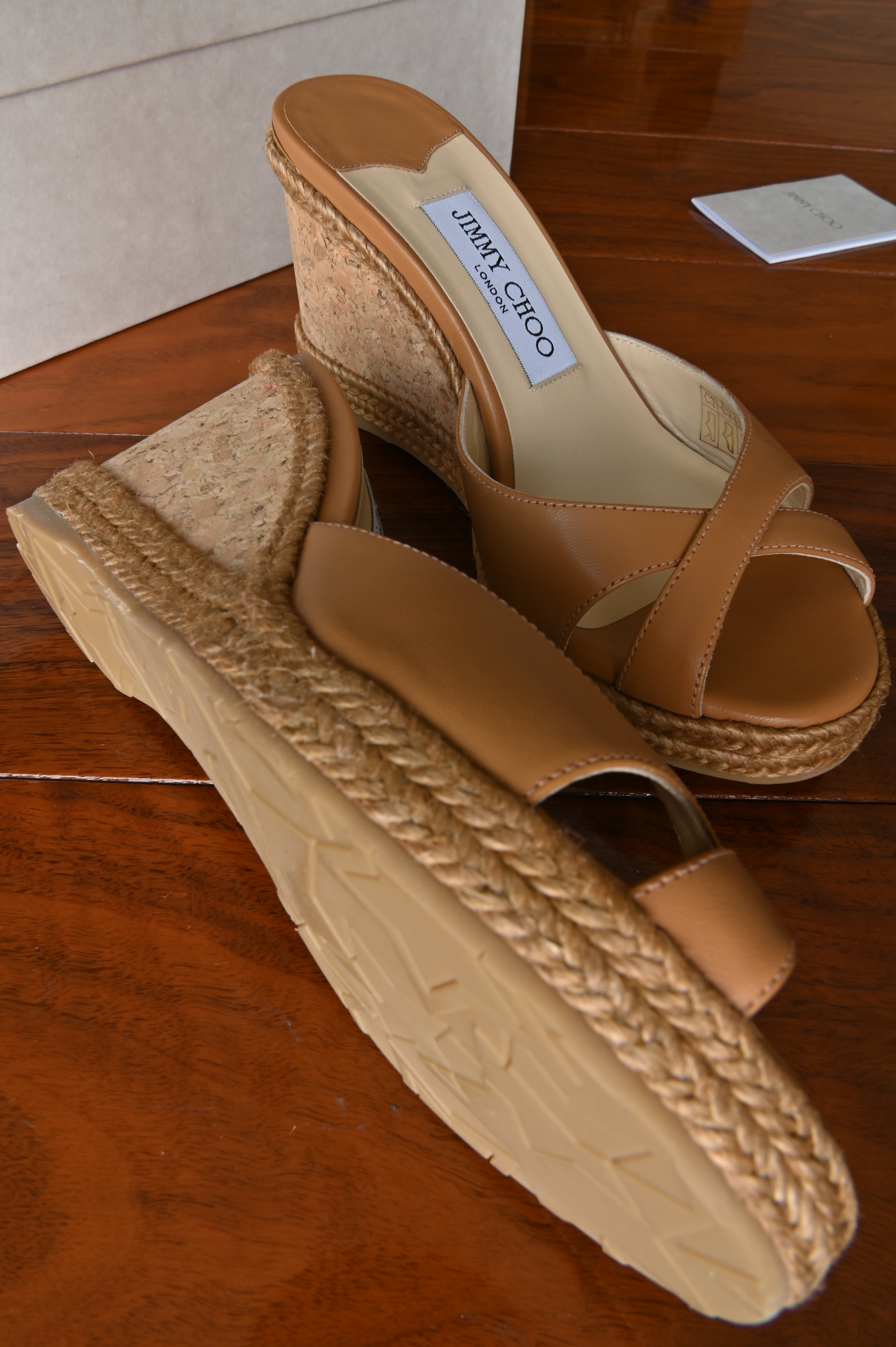 Jimmy Choo Sand Almer Espadrille Wedges