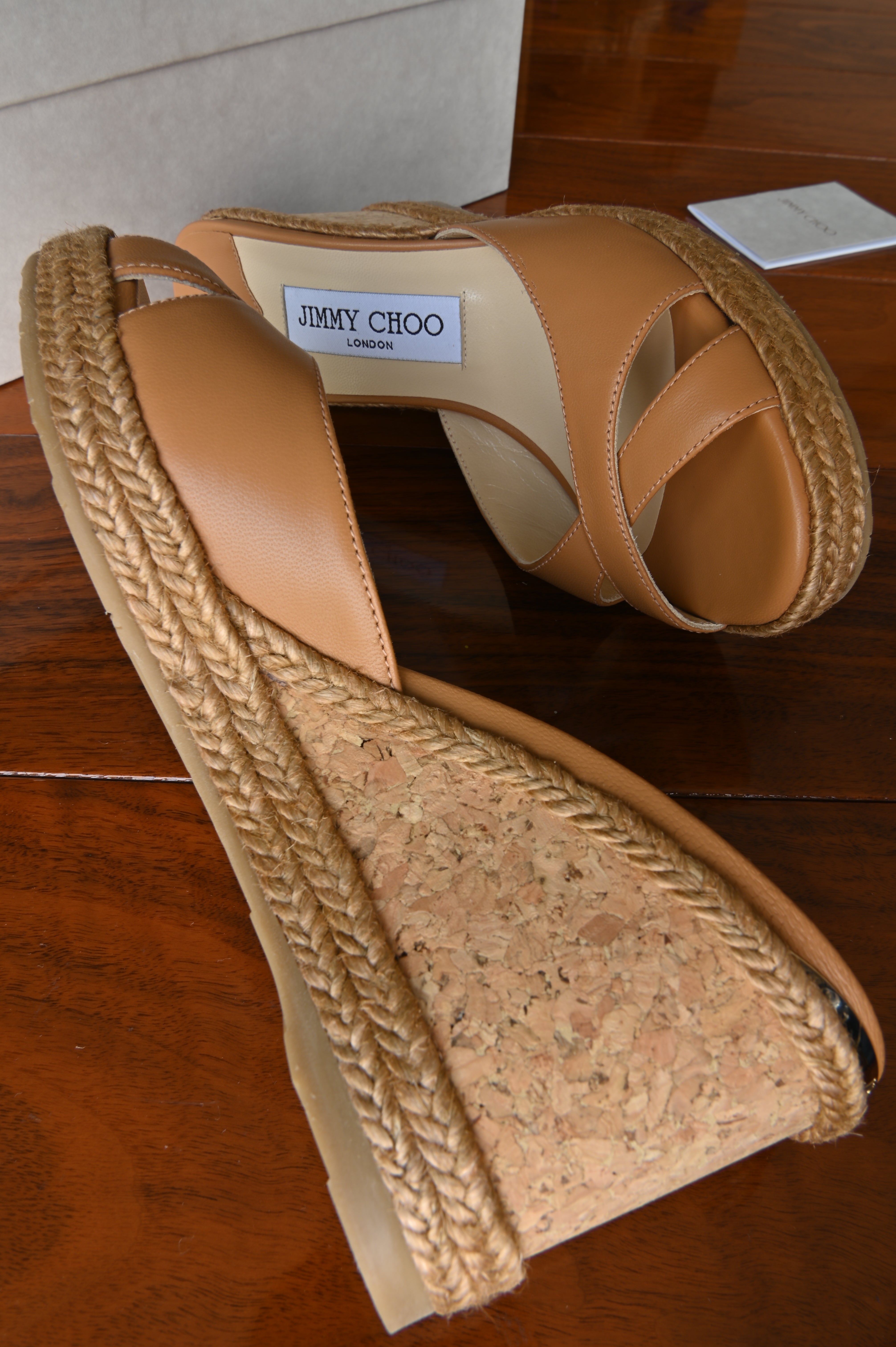 Jimmy Choo Sand Almer Espadrille Wedges