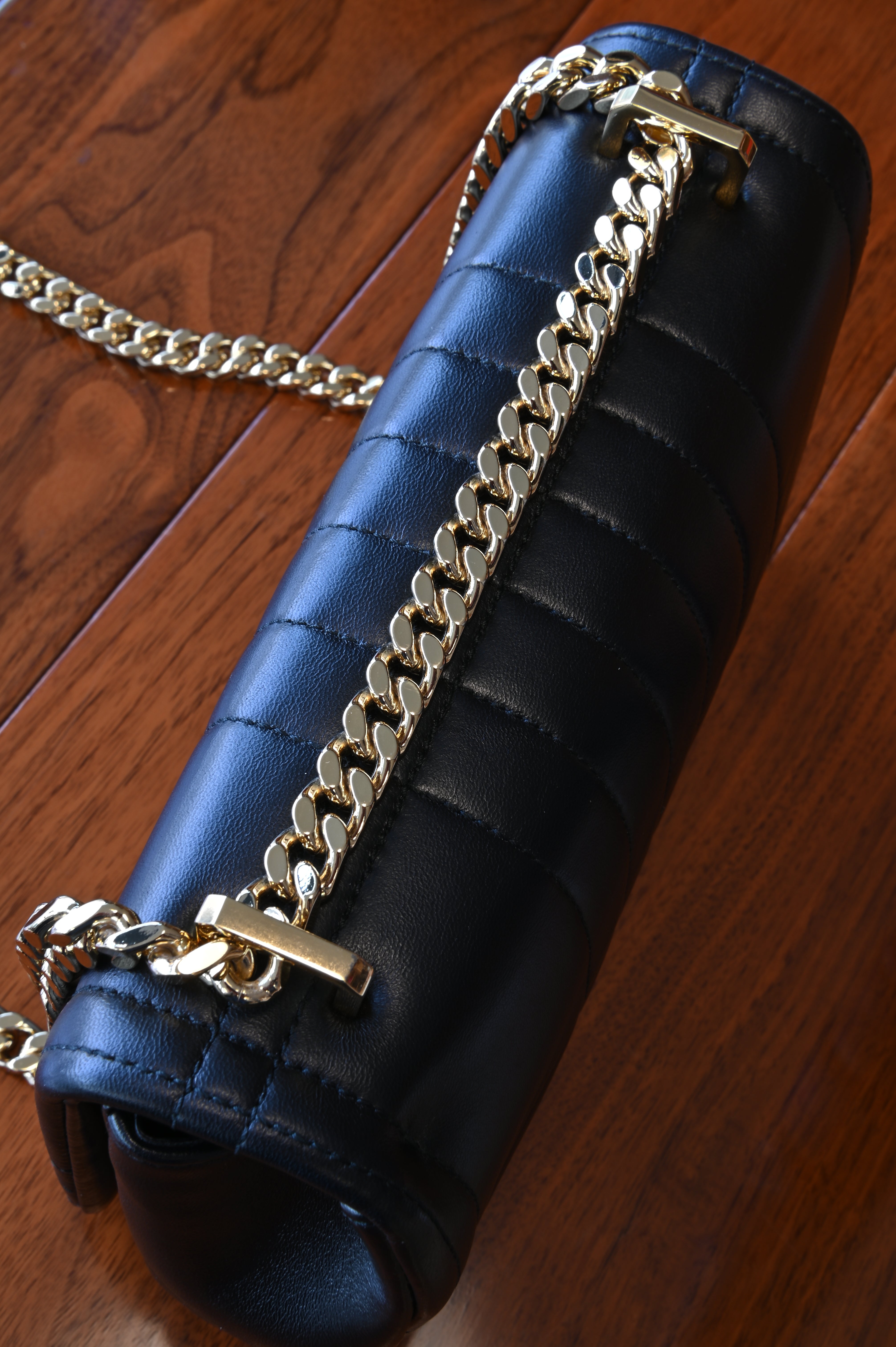 Burberry Black Quilted Lola Shoulder Bag