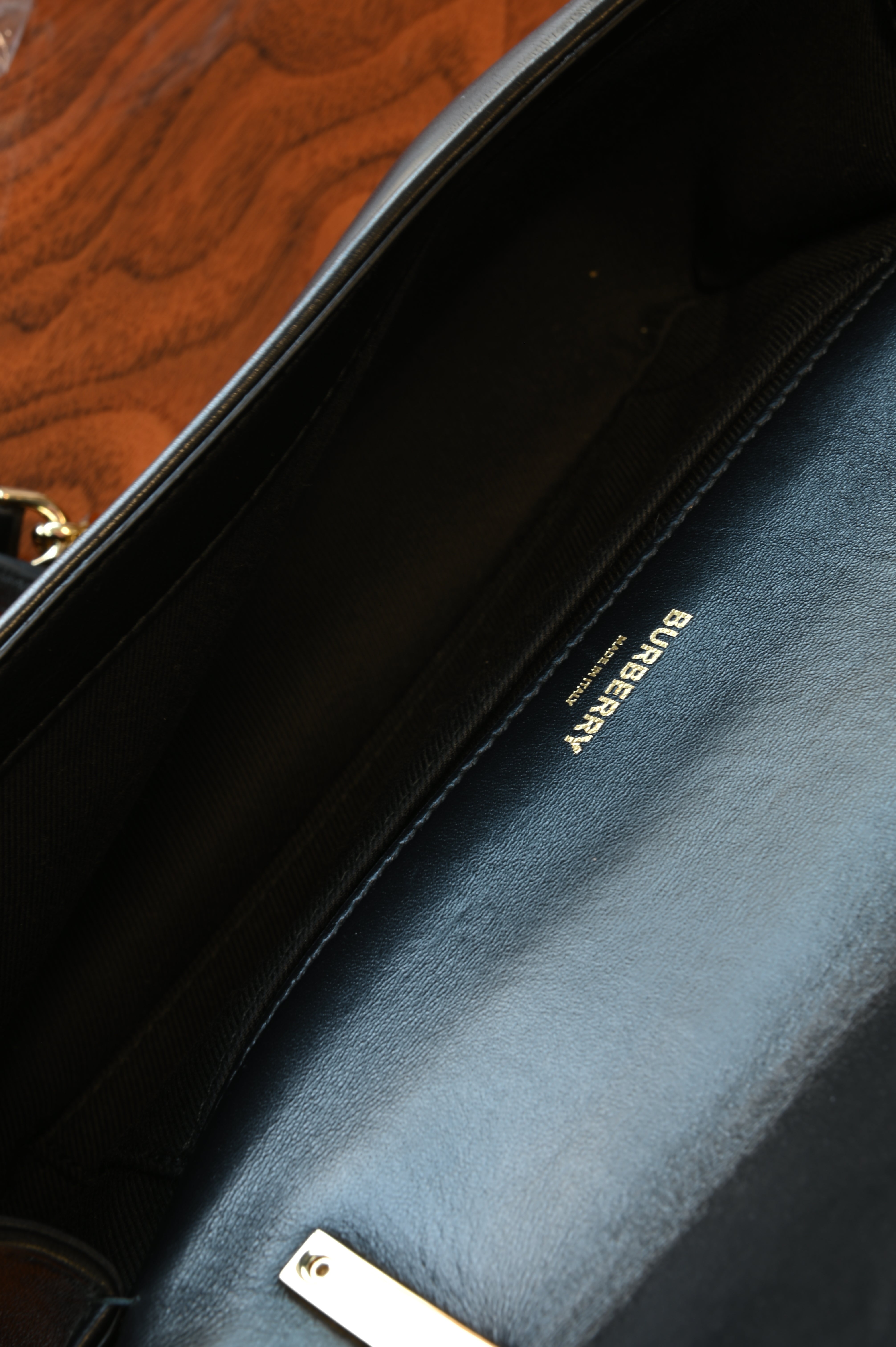 Burberry Black Quilted Lola Shoulder Bag