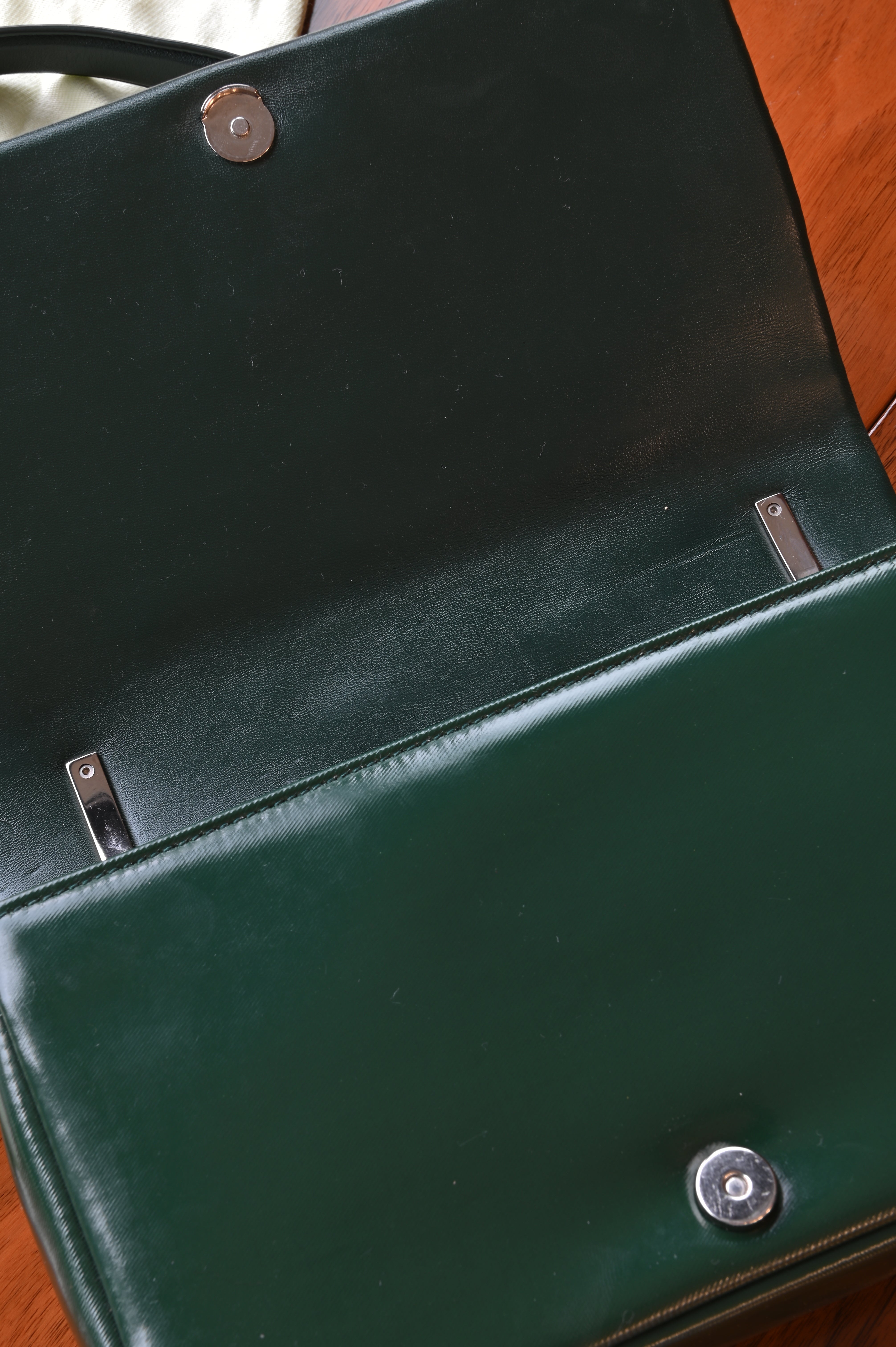 Burberry Green Horseferry Lola Bag