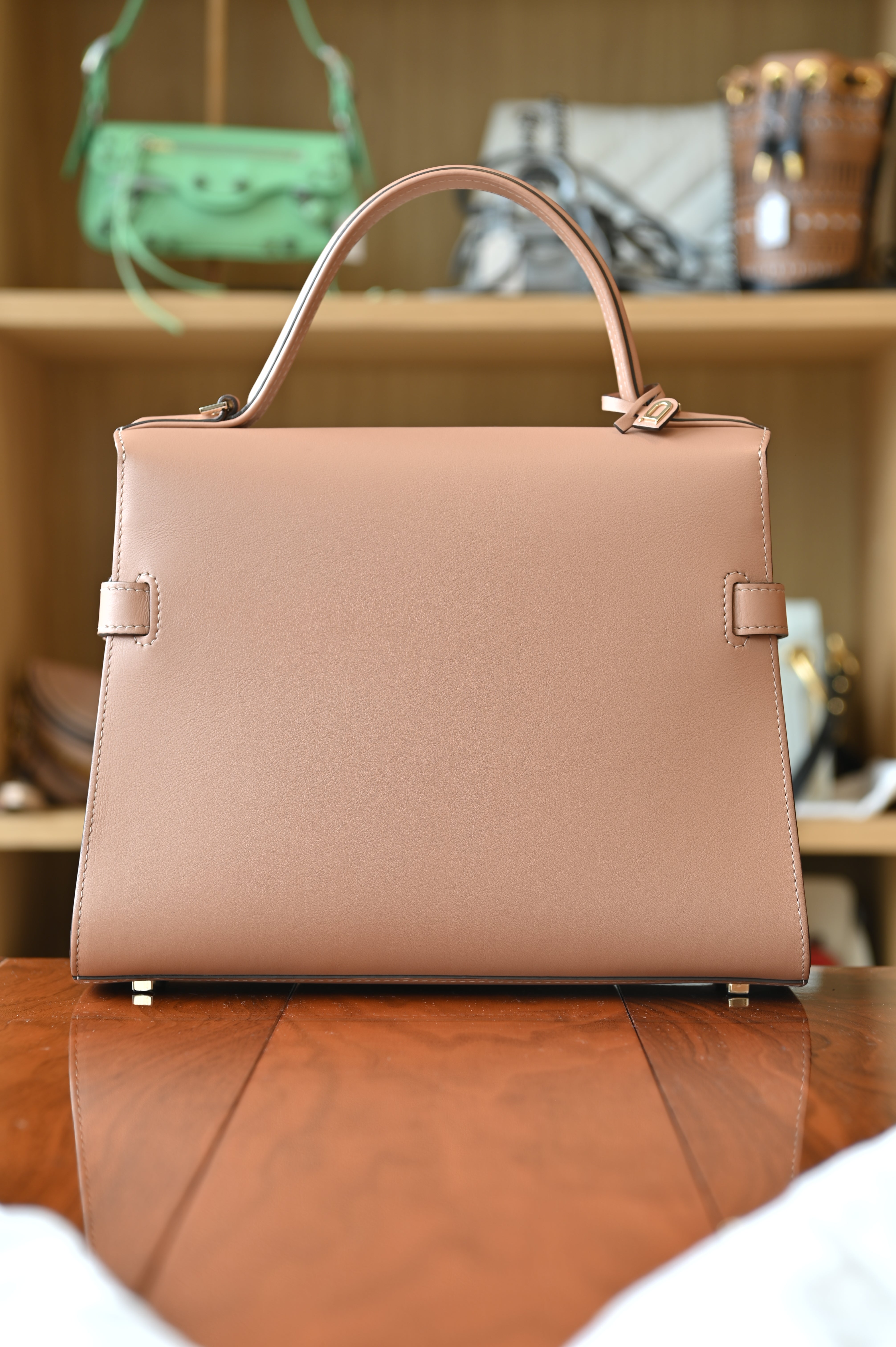 Delvaux Beige Tempête Handbag