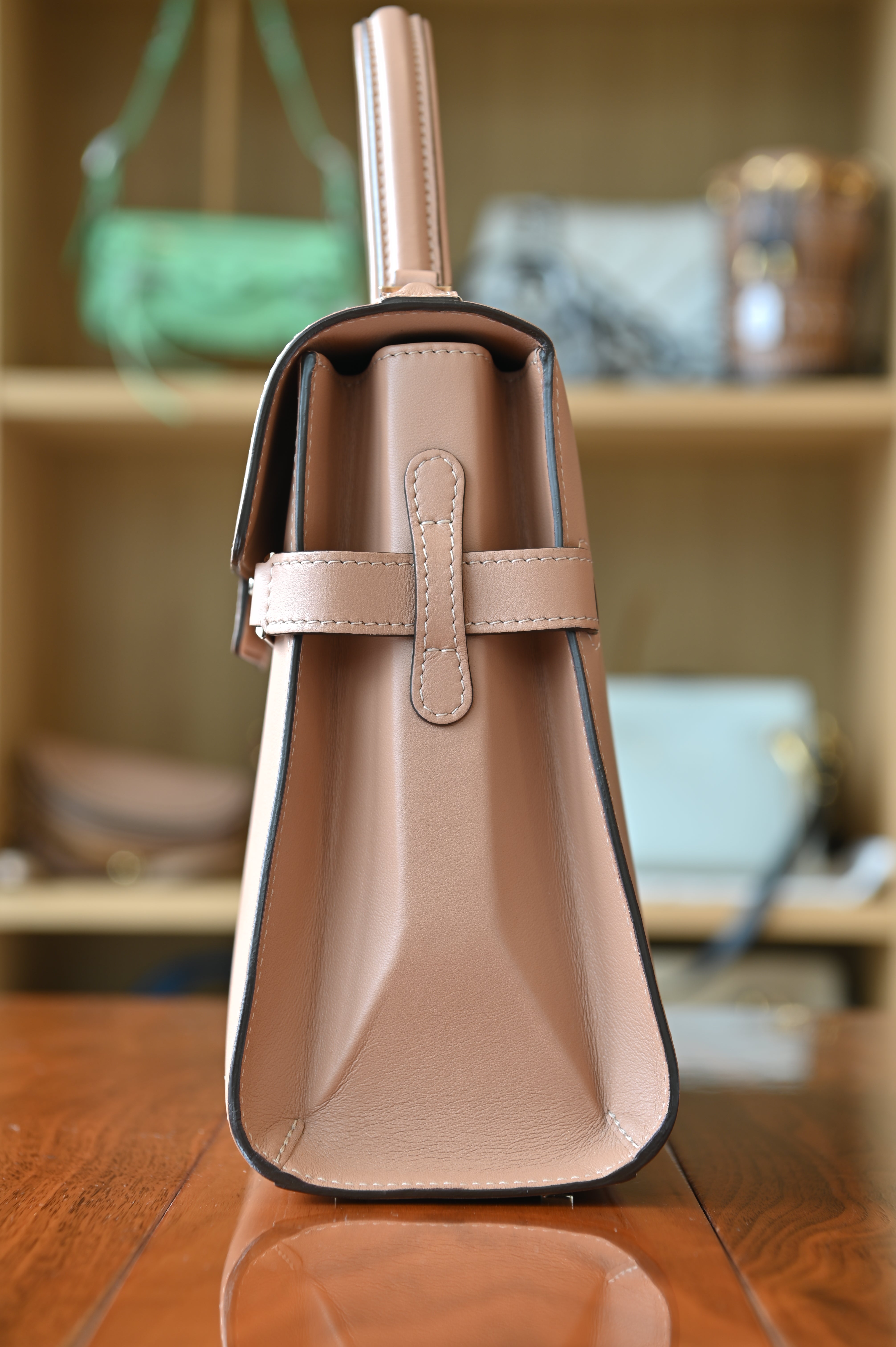 Delvaux Beige Tempête Handbag