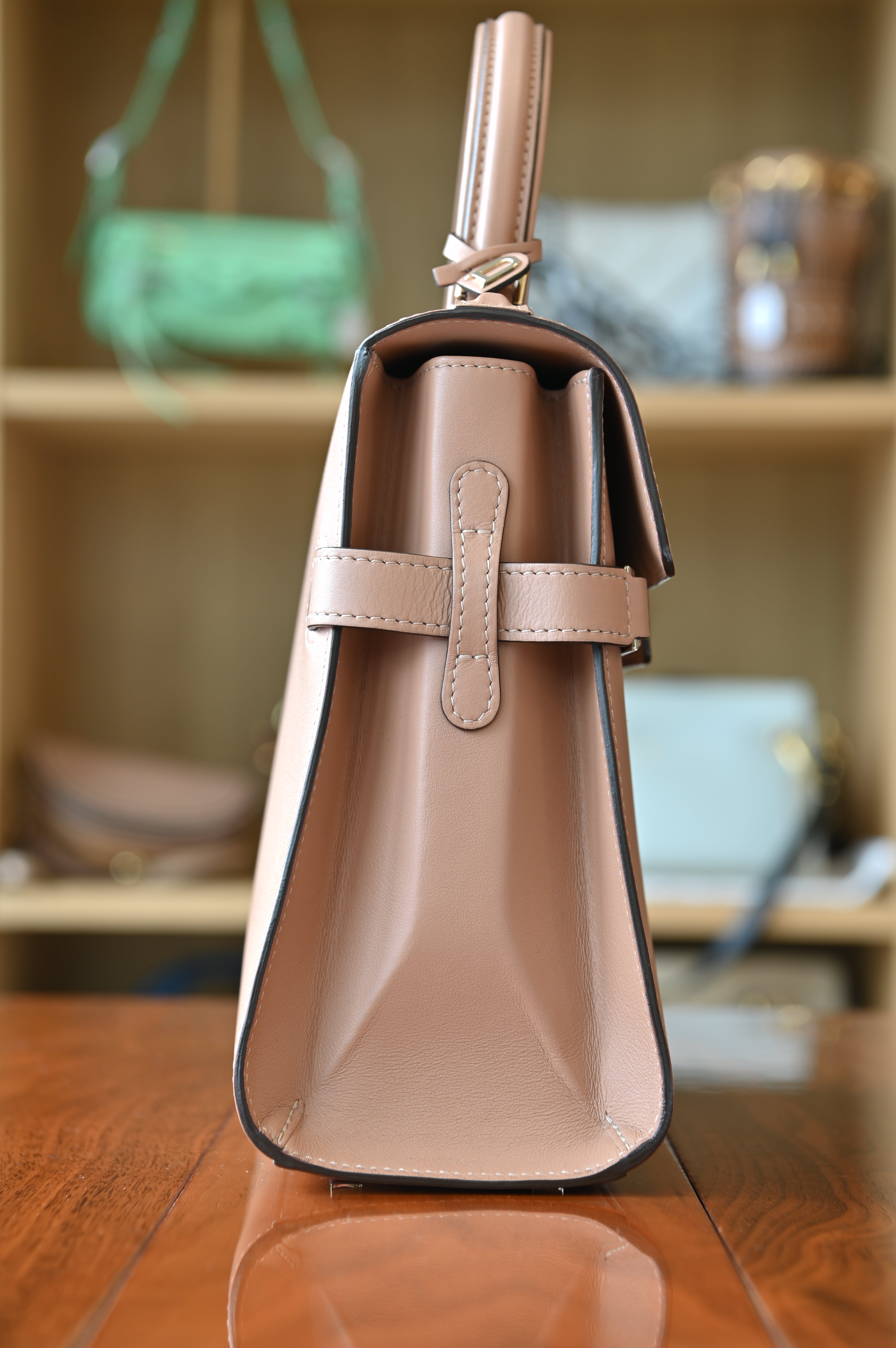 Delvaux Beige Tempête Handbag