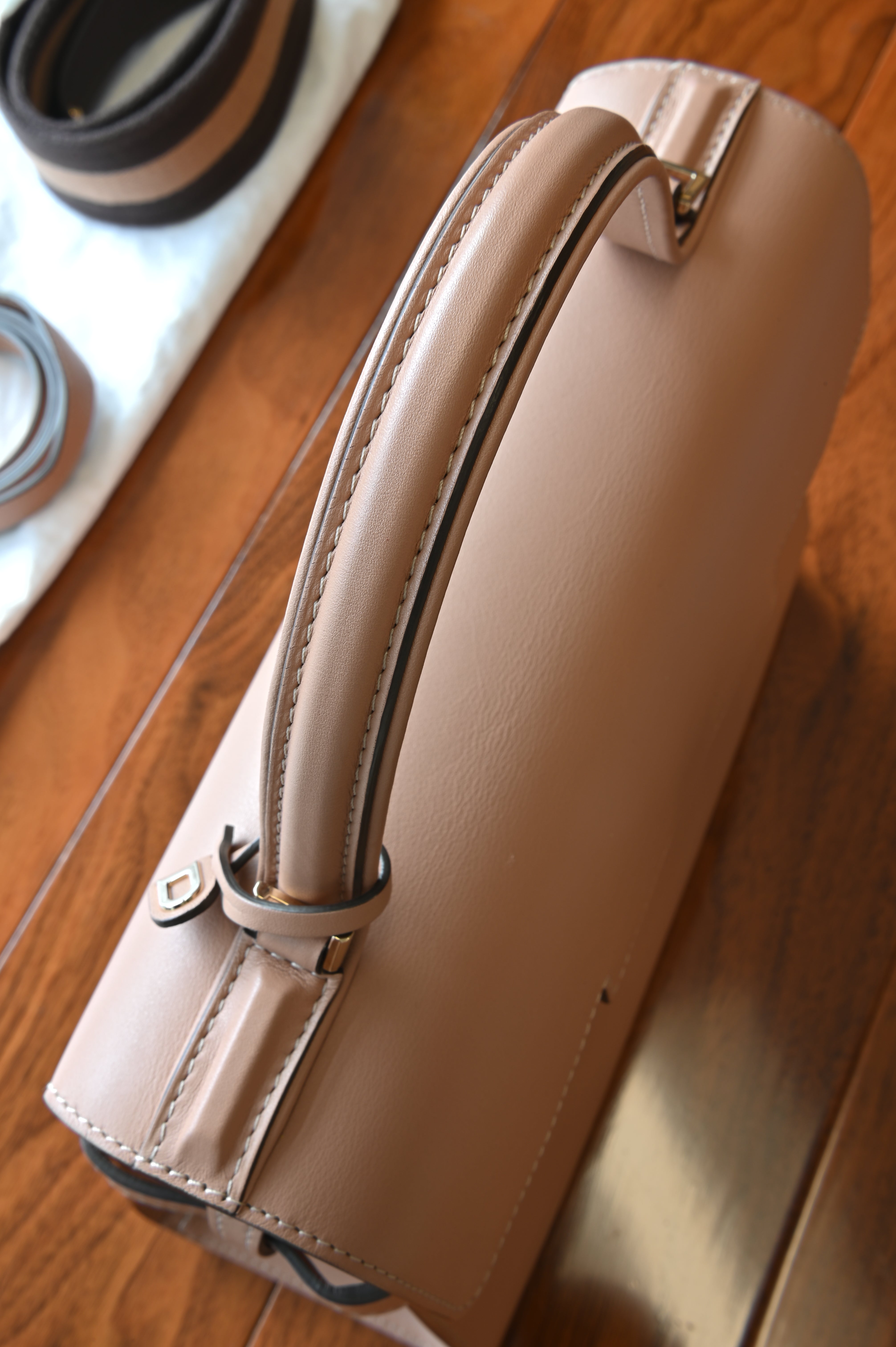 Delvaux Beige Tempête Handbag