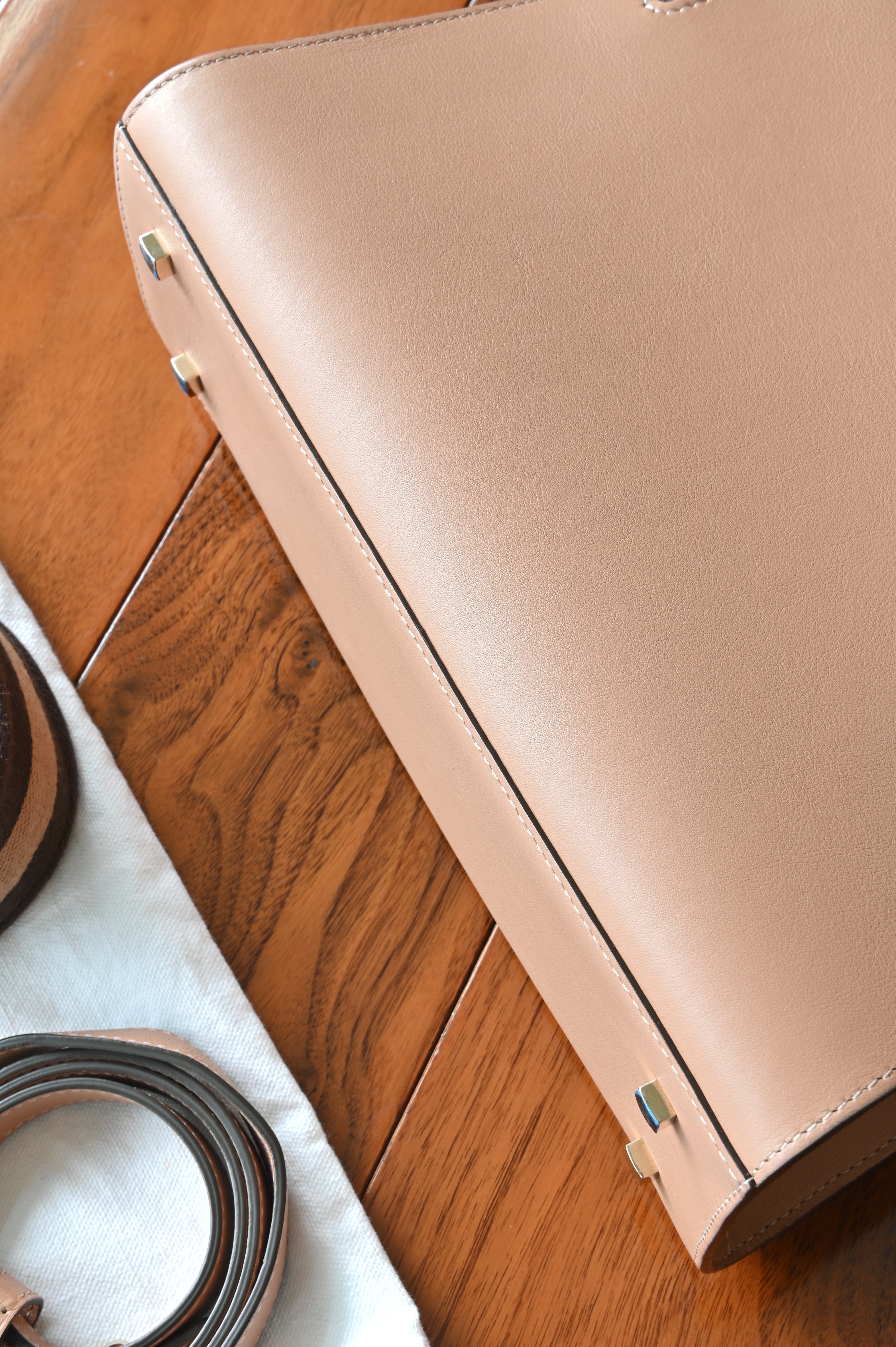 Delvaux Beige Tempête Handbag
