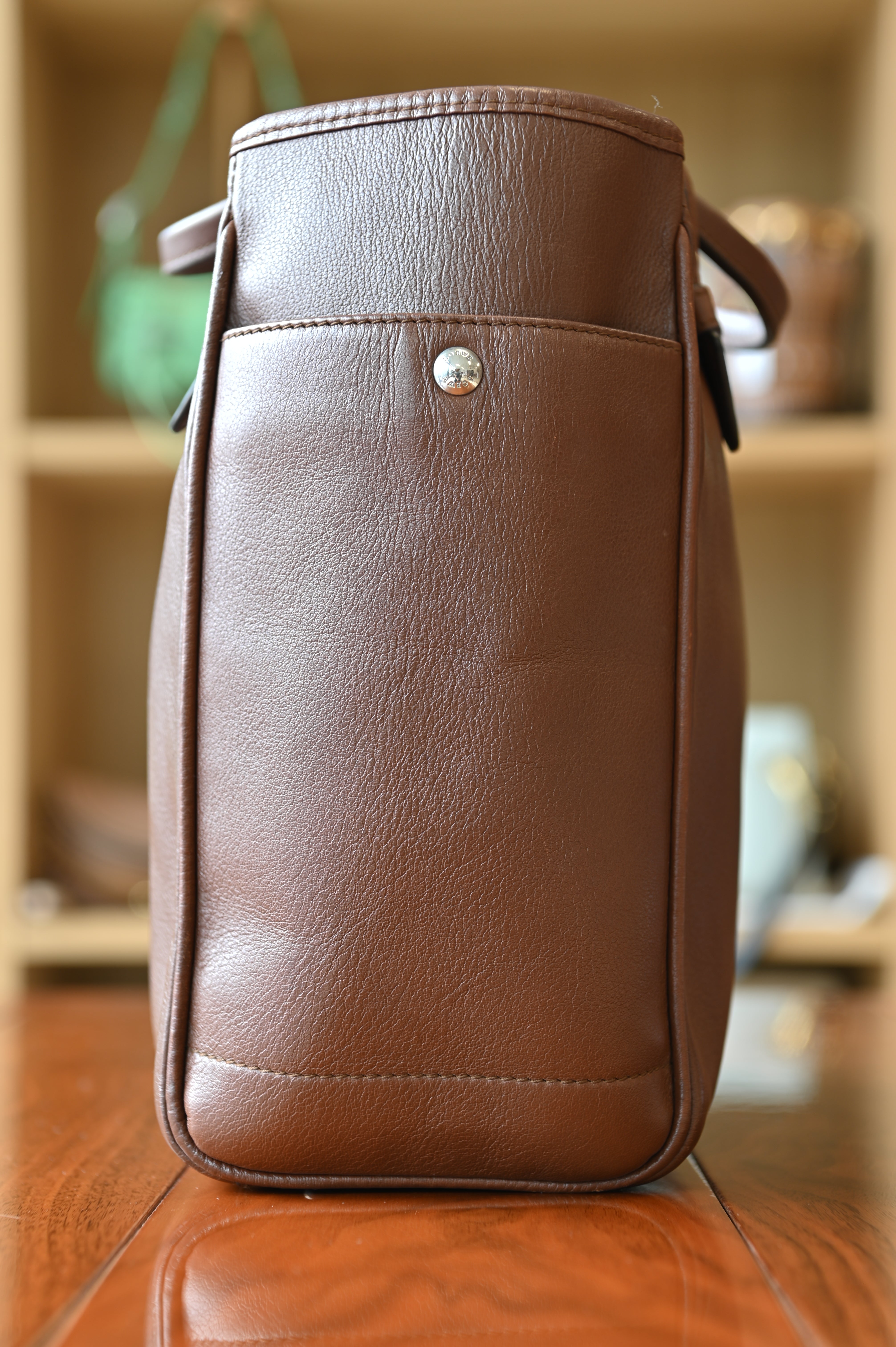 Loewe Brown Heritage Tote Bag