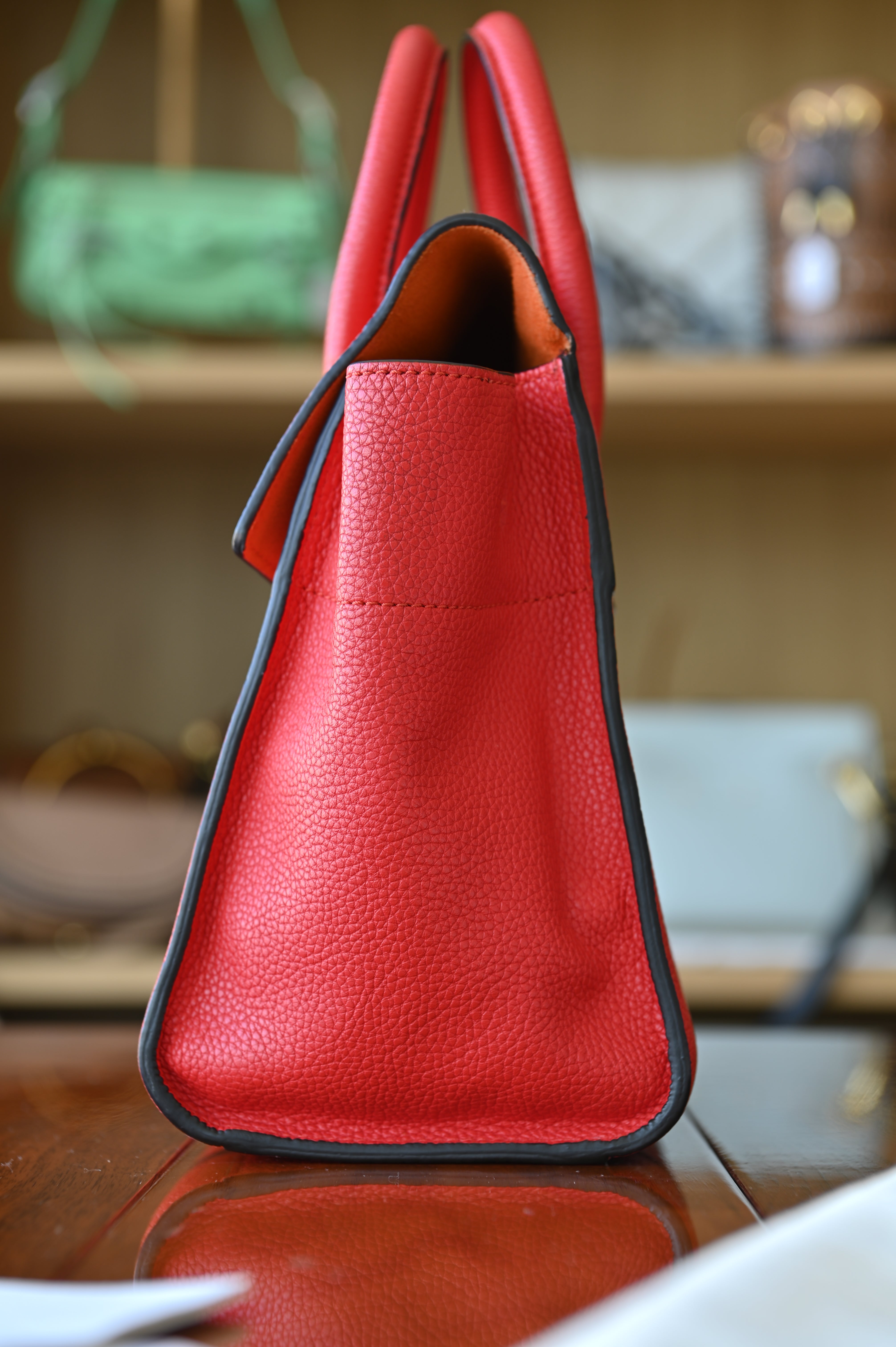 Mulberry Red Bayswater Tote Bag