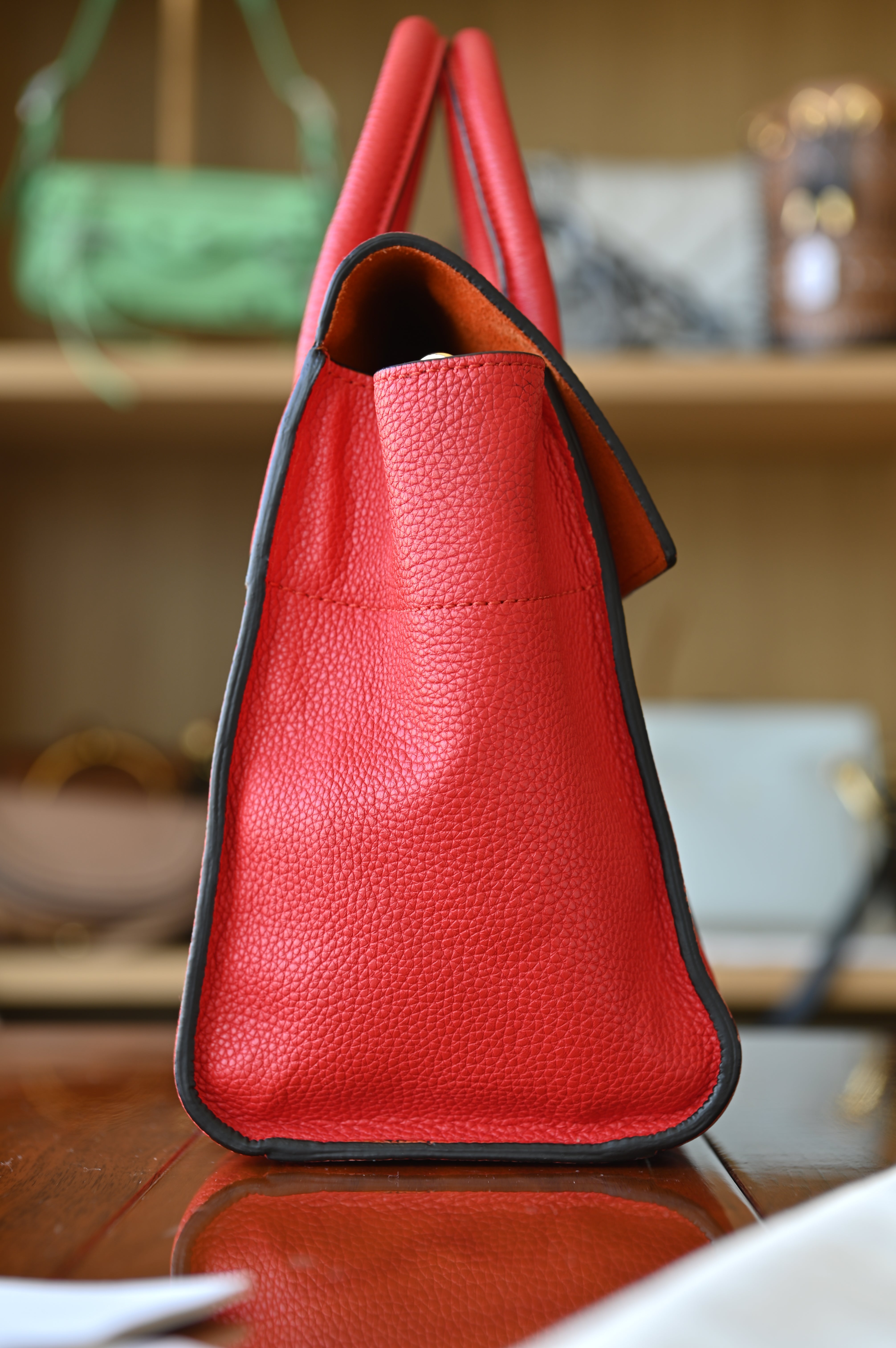 Mulberry Red Bayswater Tote Bag