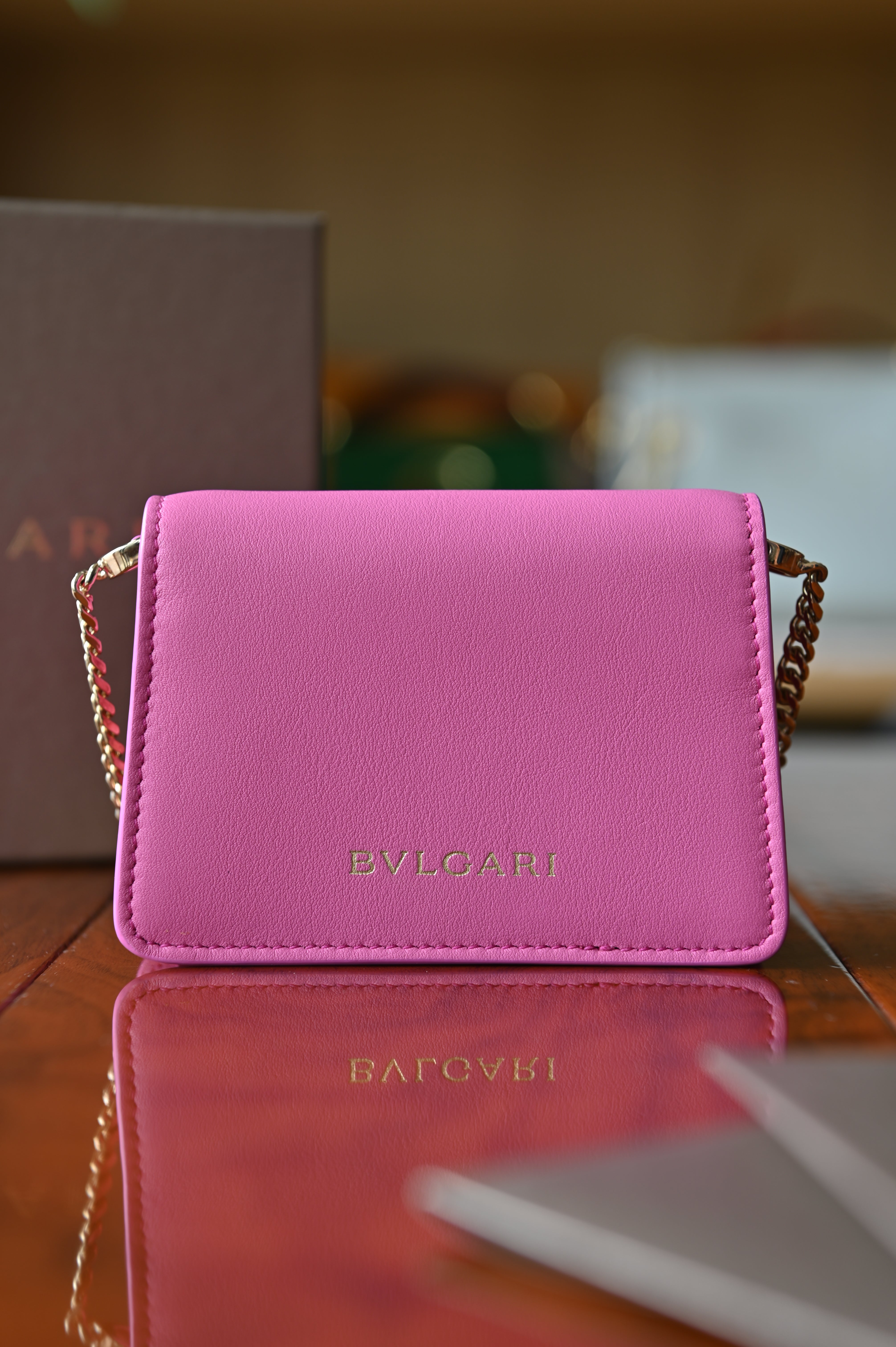 Bvlgari Serpenti Pink Micro Bag